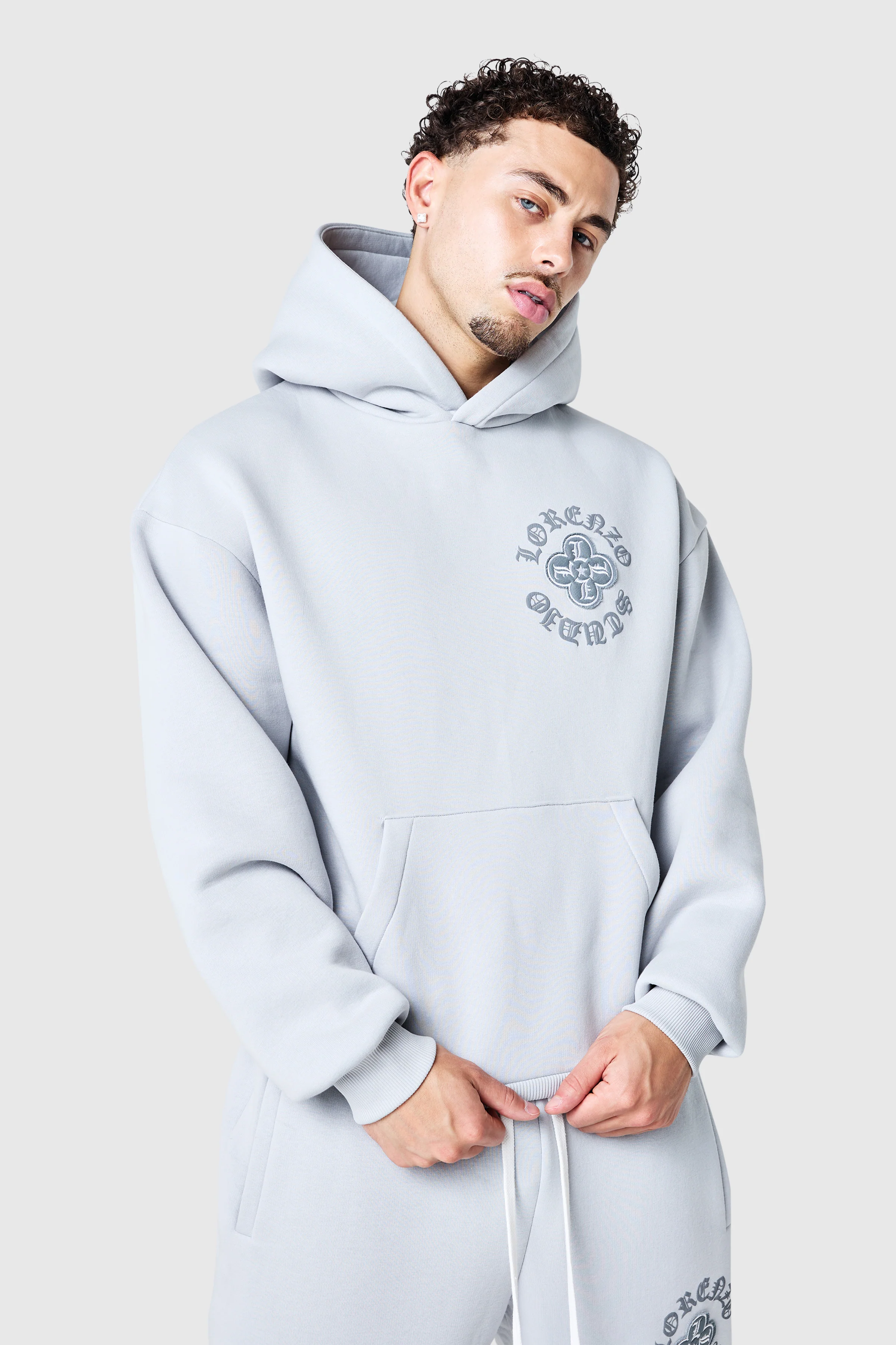 Insignia Tracksuit - Grey - Image 8