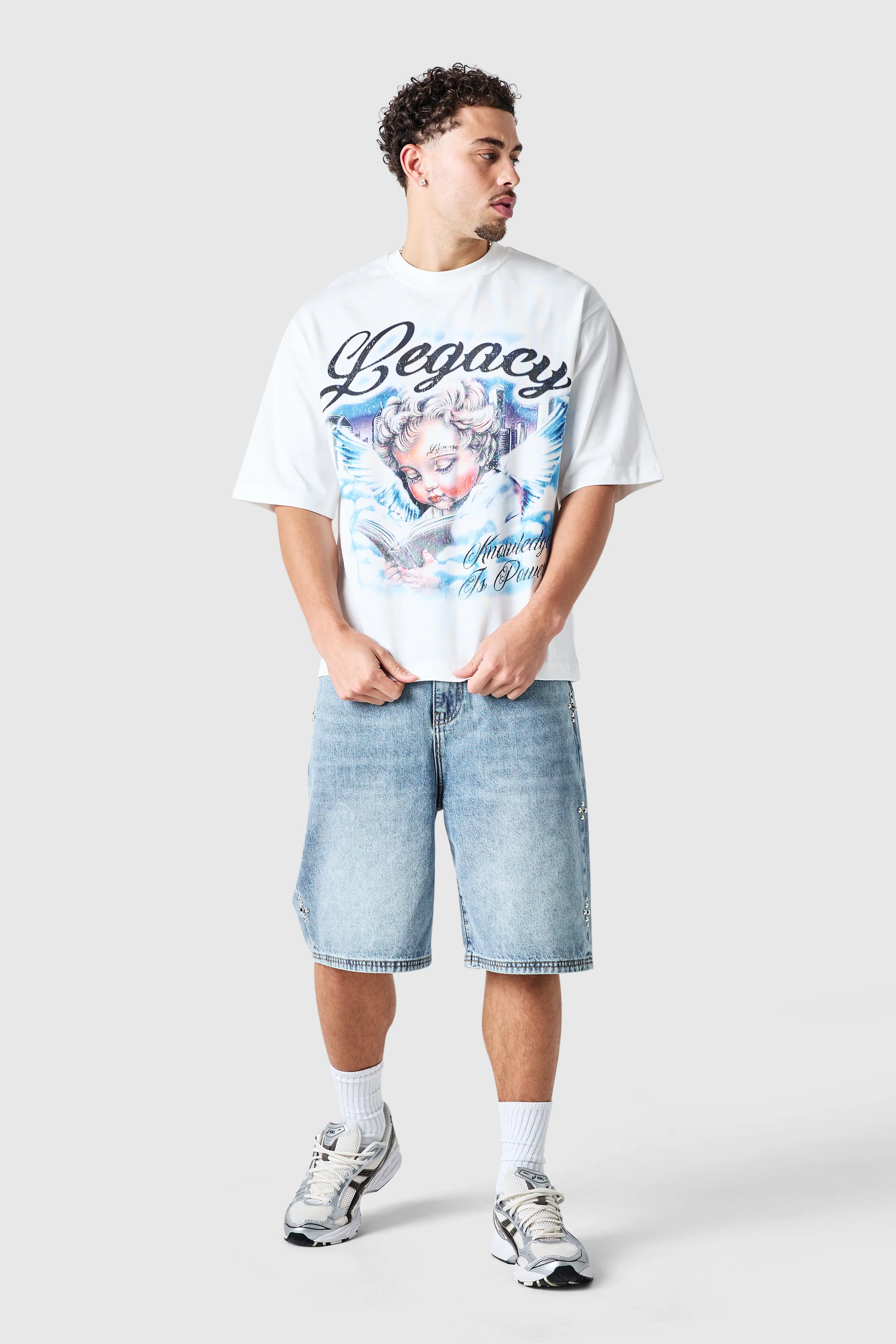 Legacy Tee - Off White - Image 3