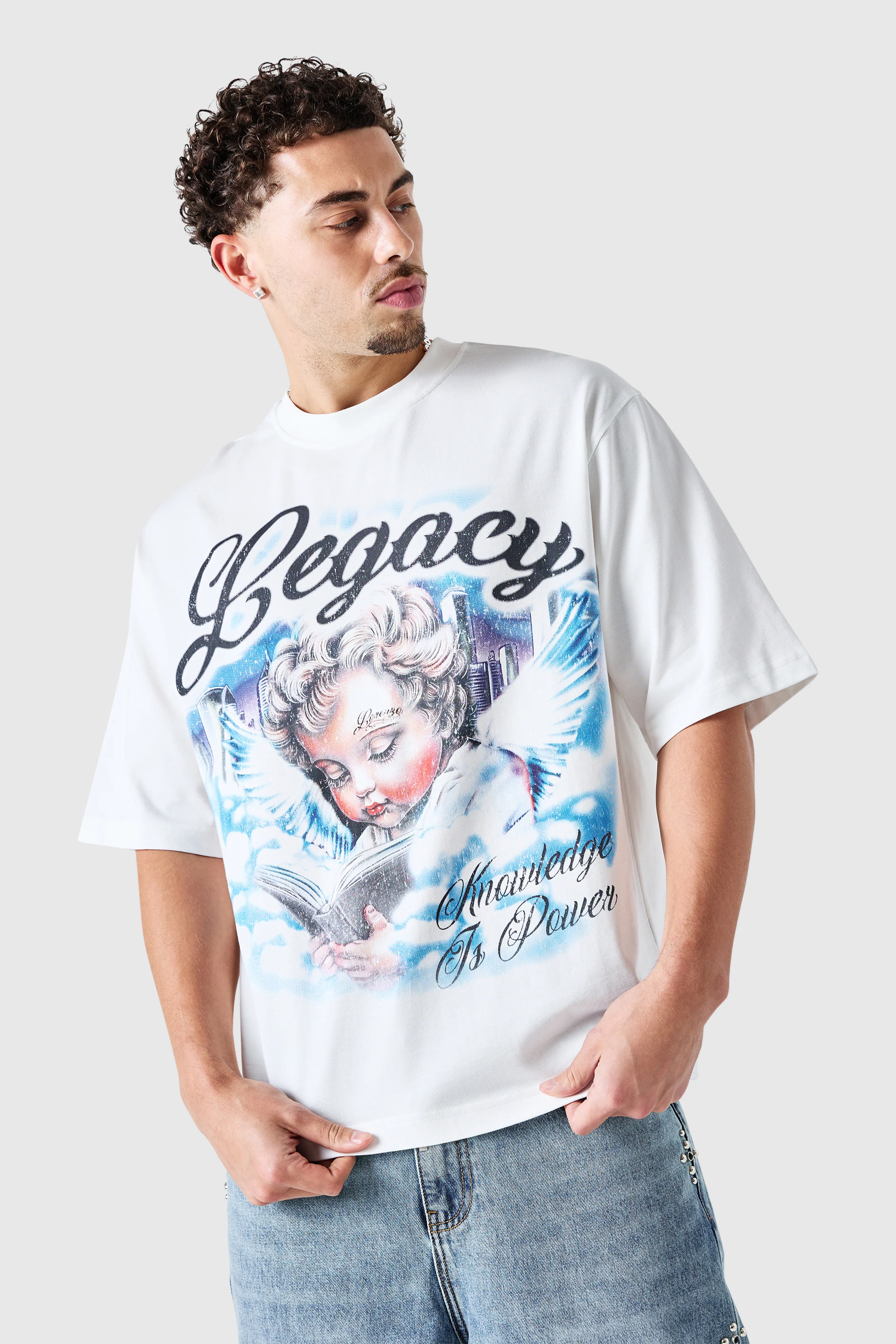 Legacy Tee - Off White - Image 4