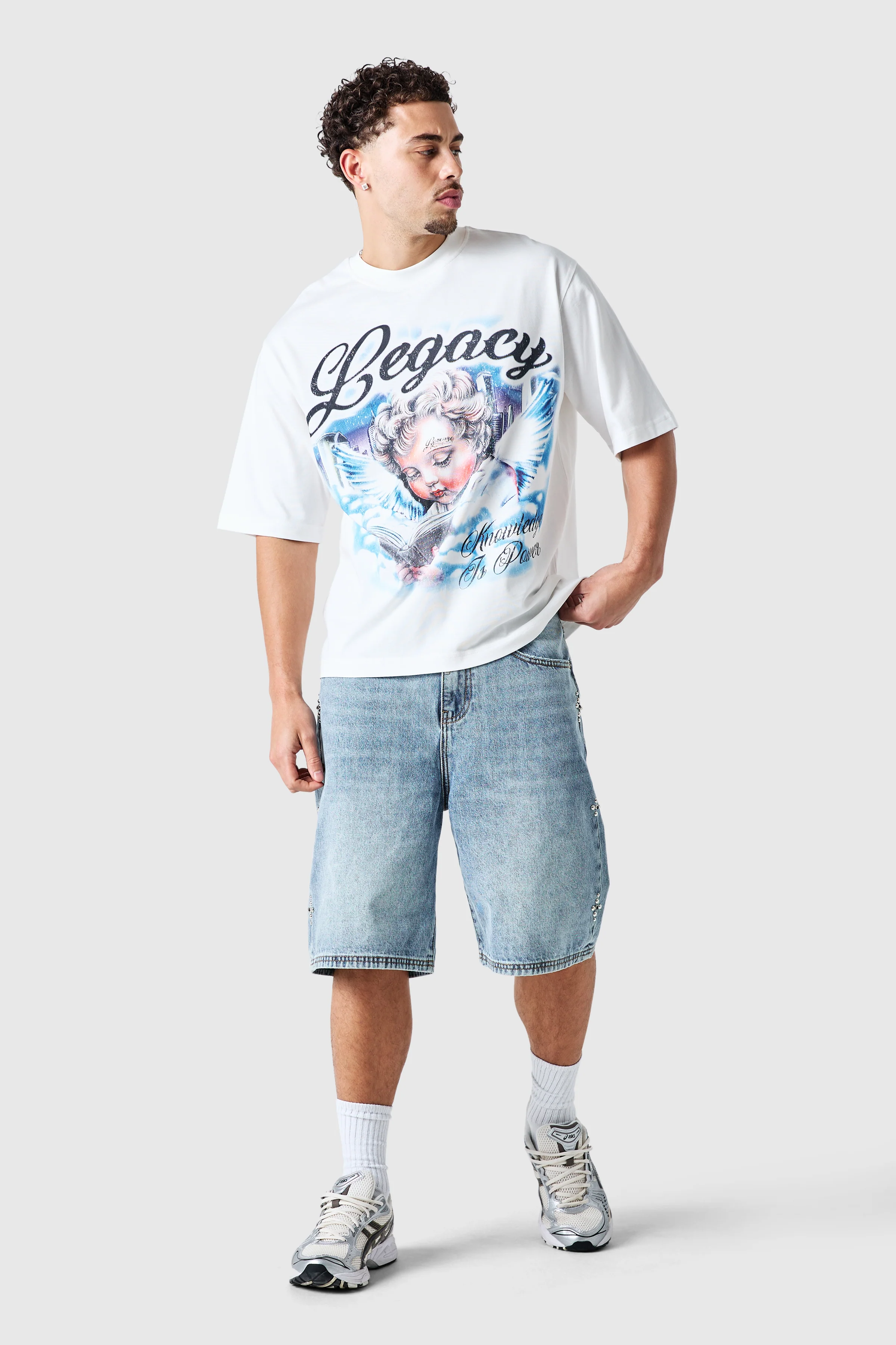 Legacy Tee - Off White - Image 5