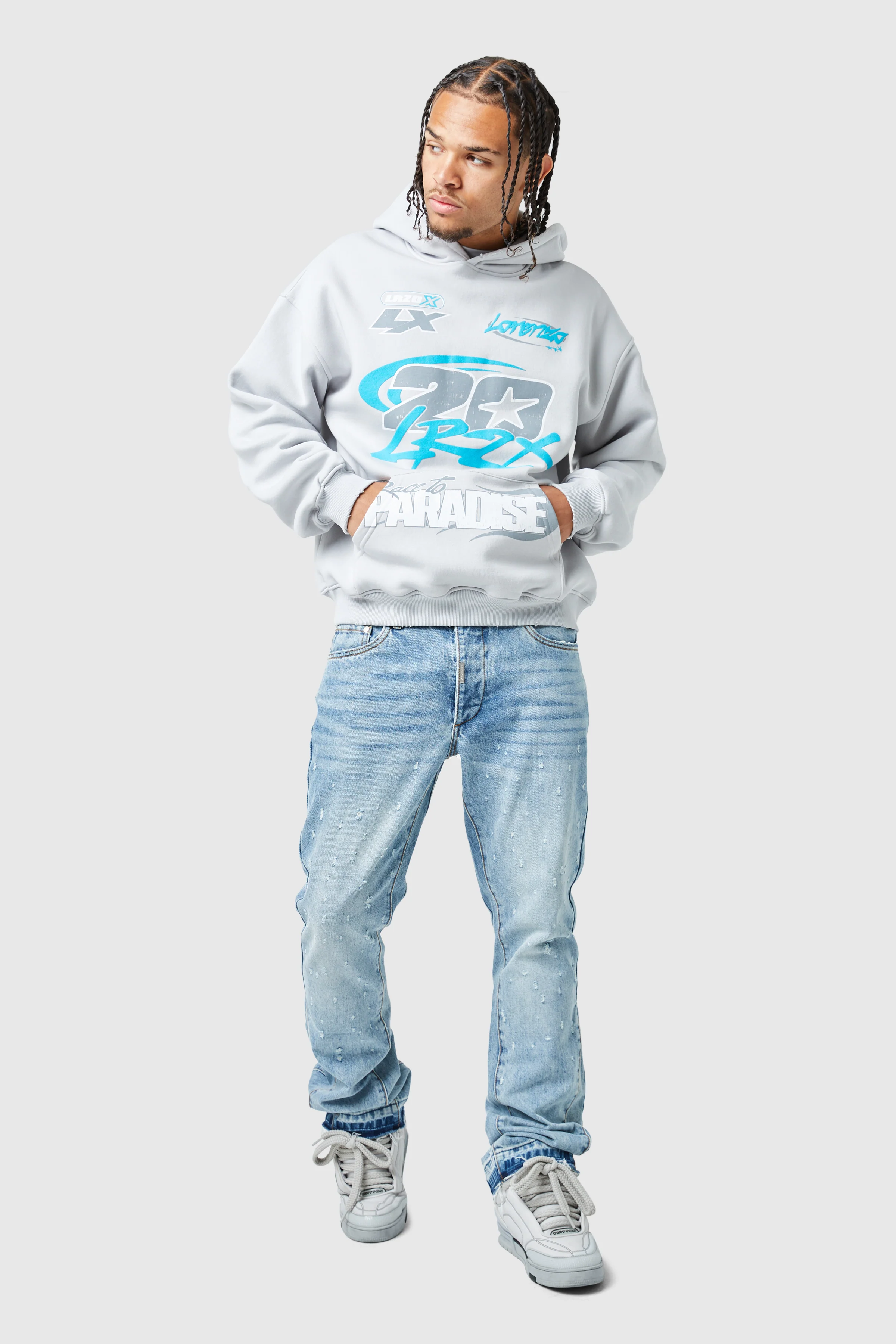 LRZX Hood - Grey - Image 3