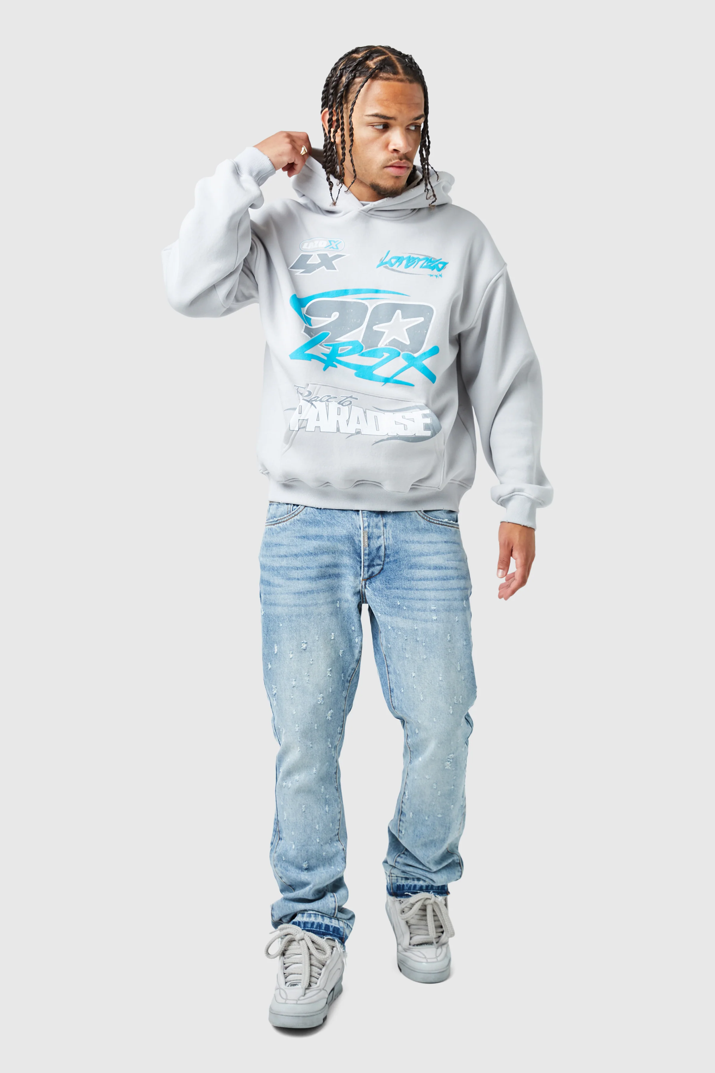 LRZX Hood - Grey - Image 8