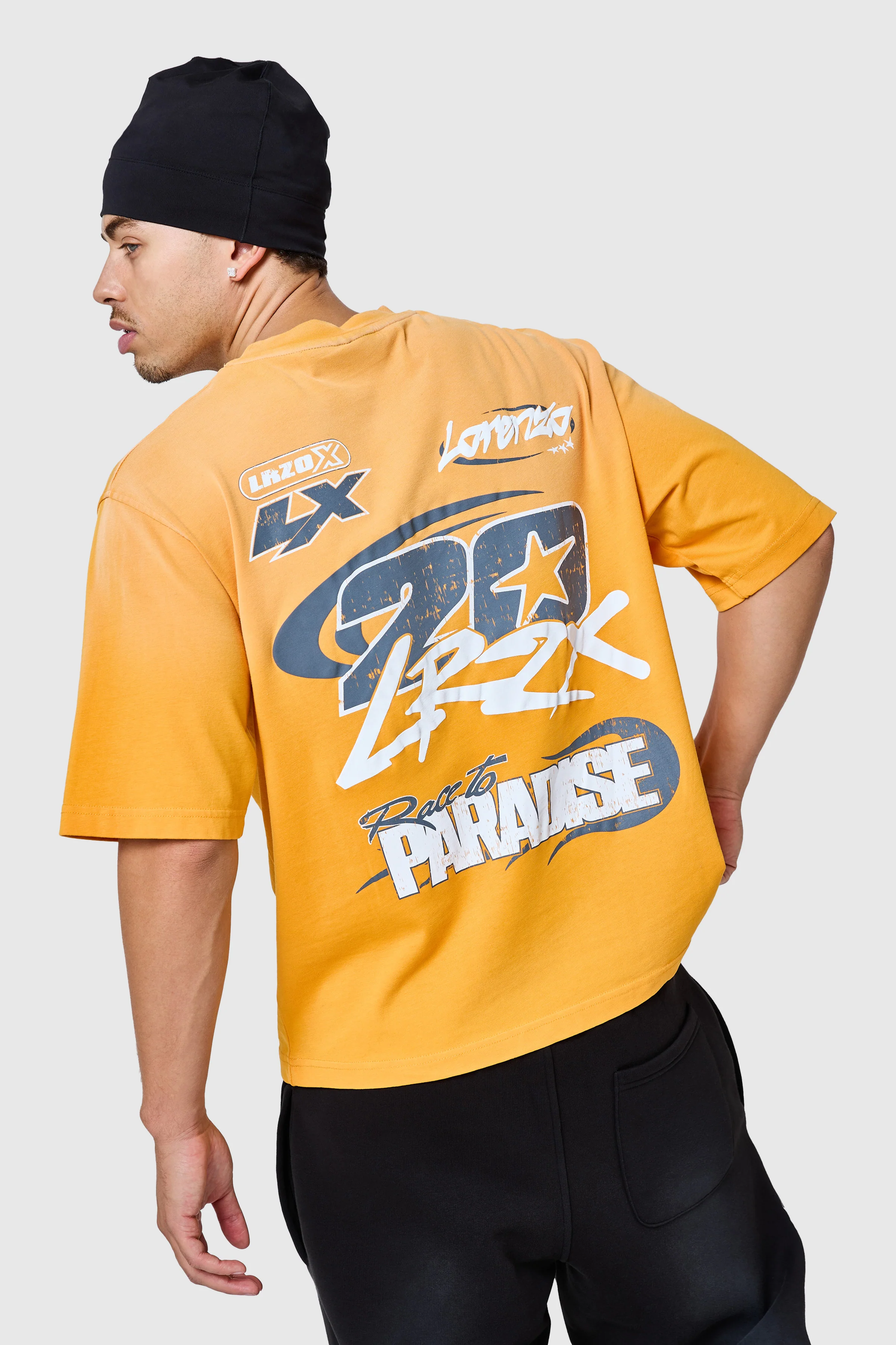 Lrzx Tee - Tango Orange - Image 3