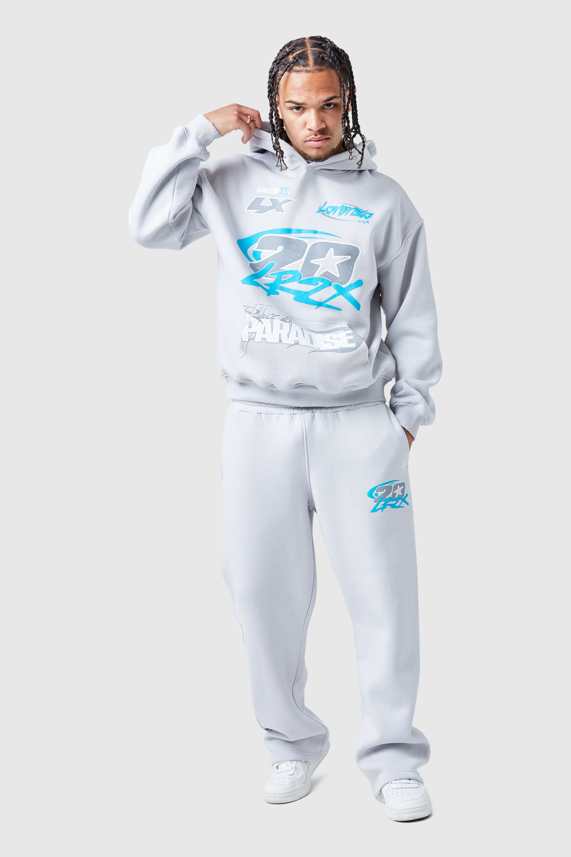LRZX Tracksuit - Grey - Image 3