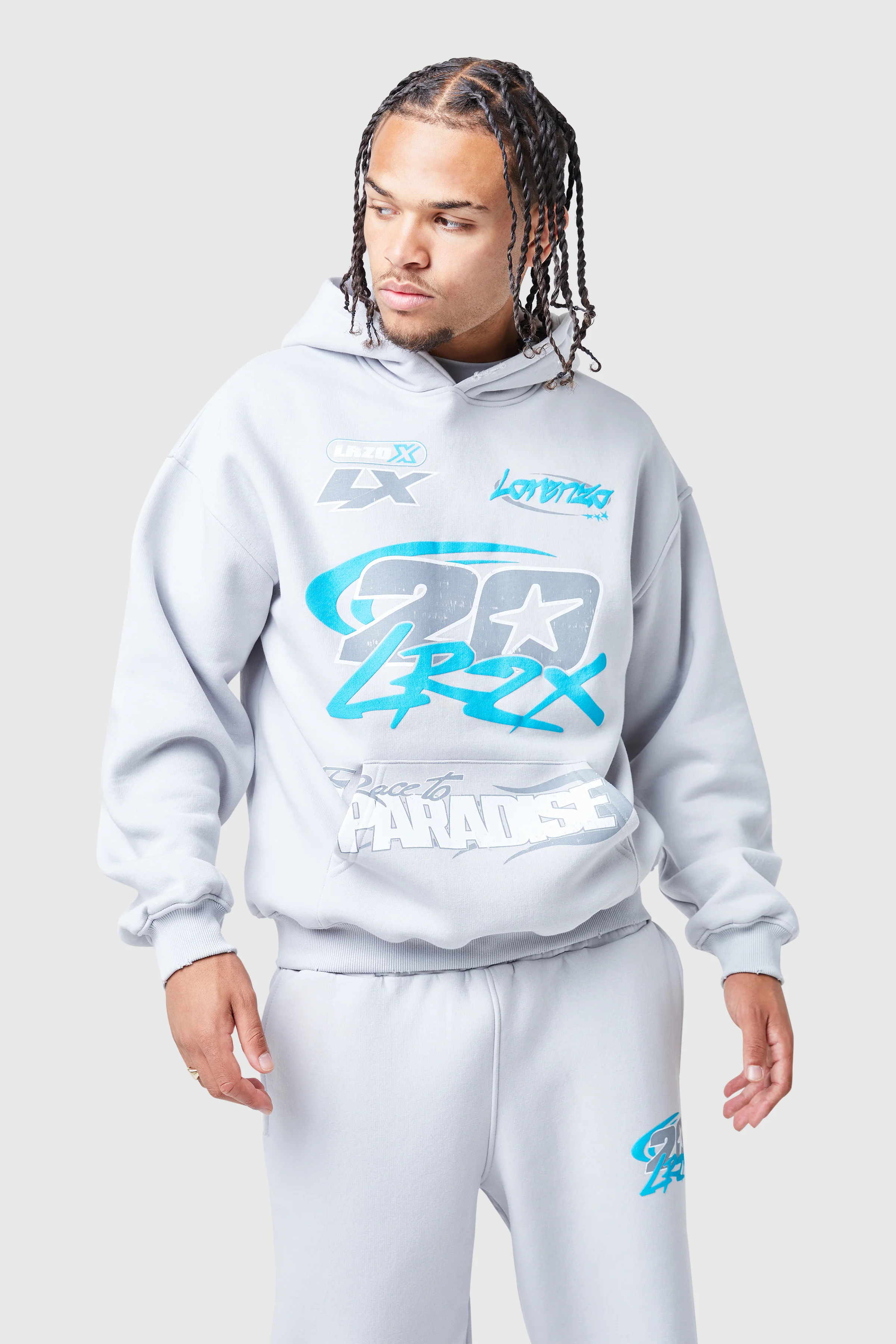 LRZX Tracksuit - Grey - Image 5