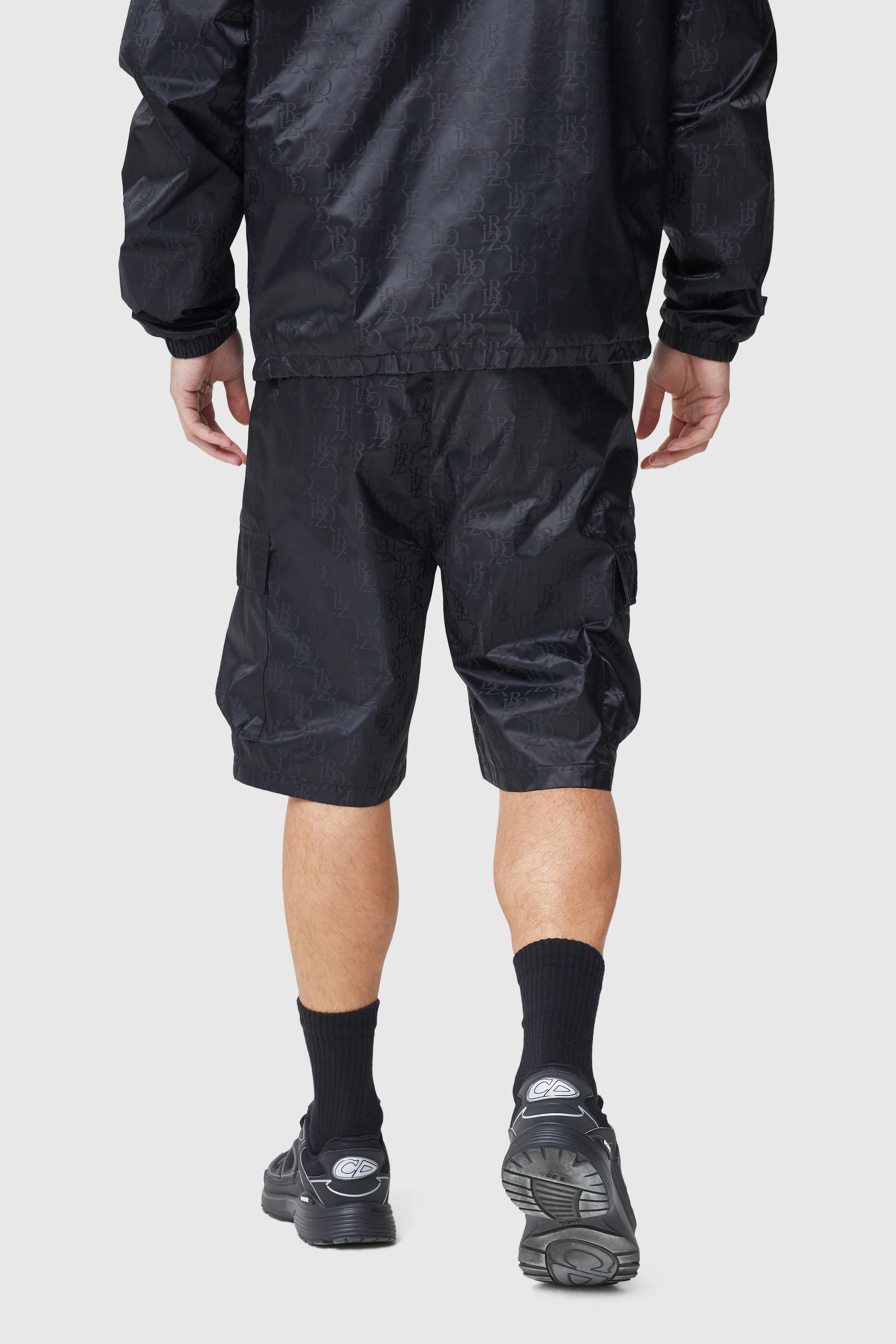 Monogram Short - Black - Image 5