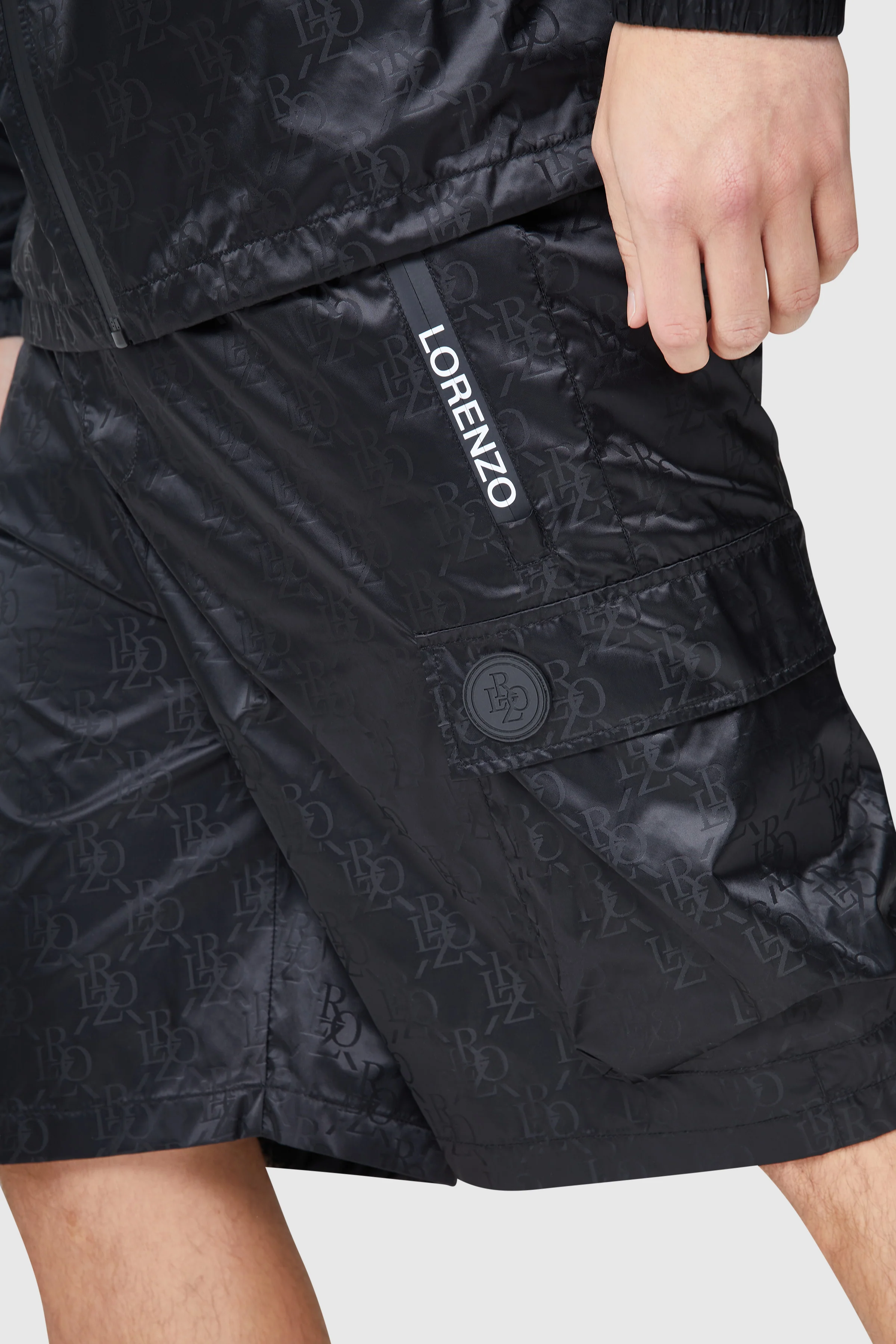 Monogram Short - Black - Image 6