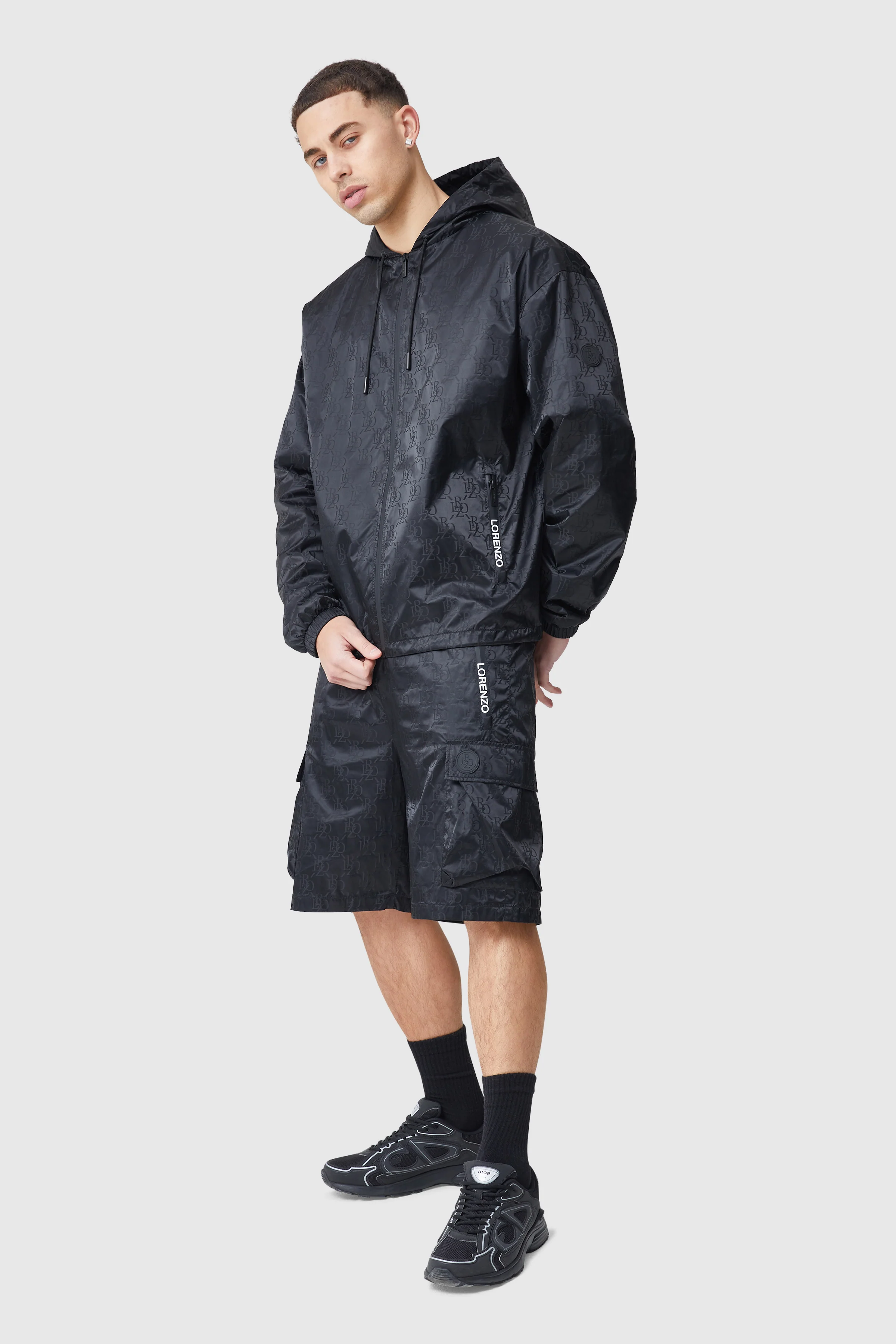 Monogram Short - Black - Image 7