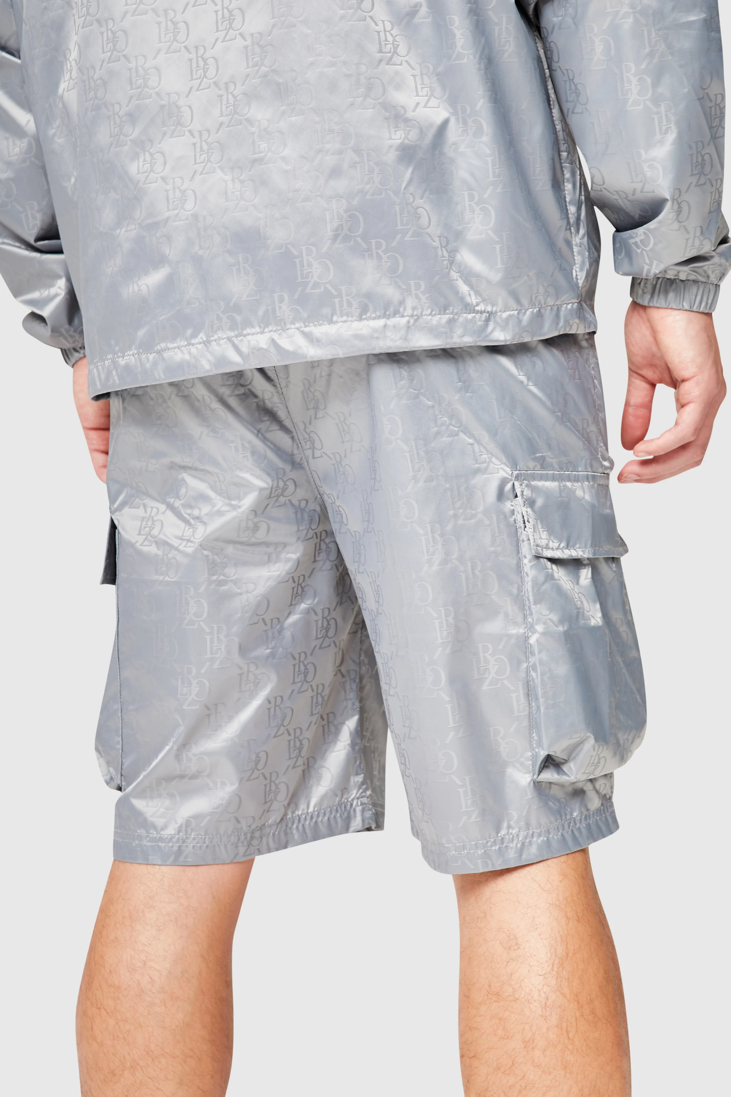 Monogram Short - Grey - Image 7