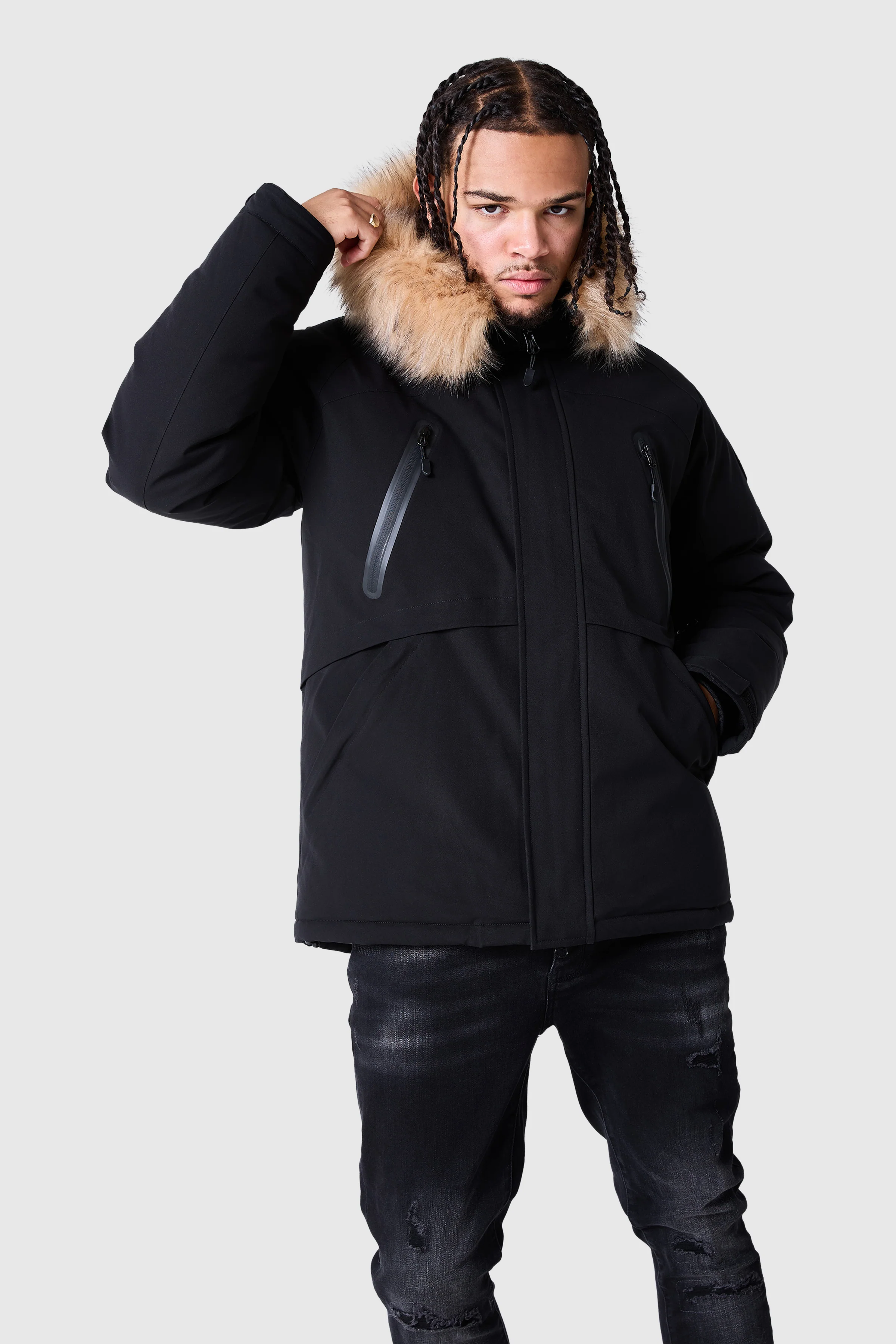 Montana Jacket - Black - Image 4