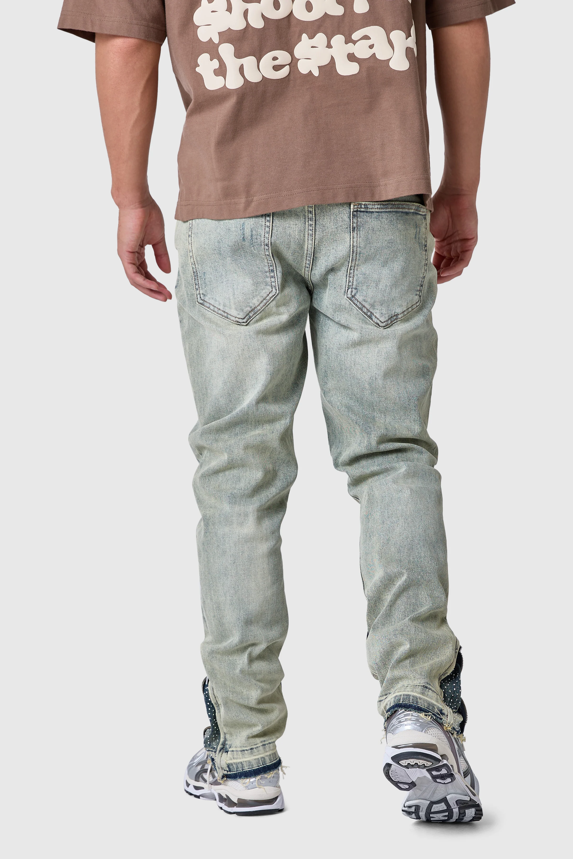 Ovie Slim Jean - Dune Blue - Image 5
