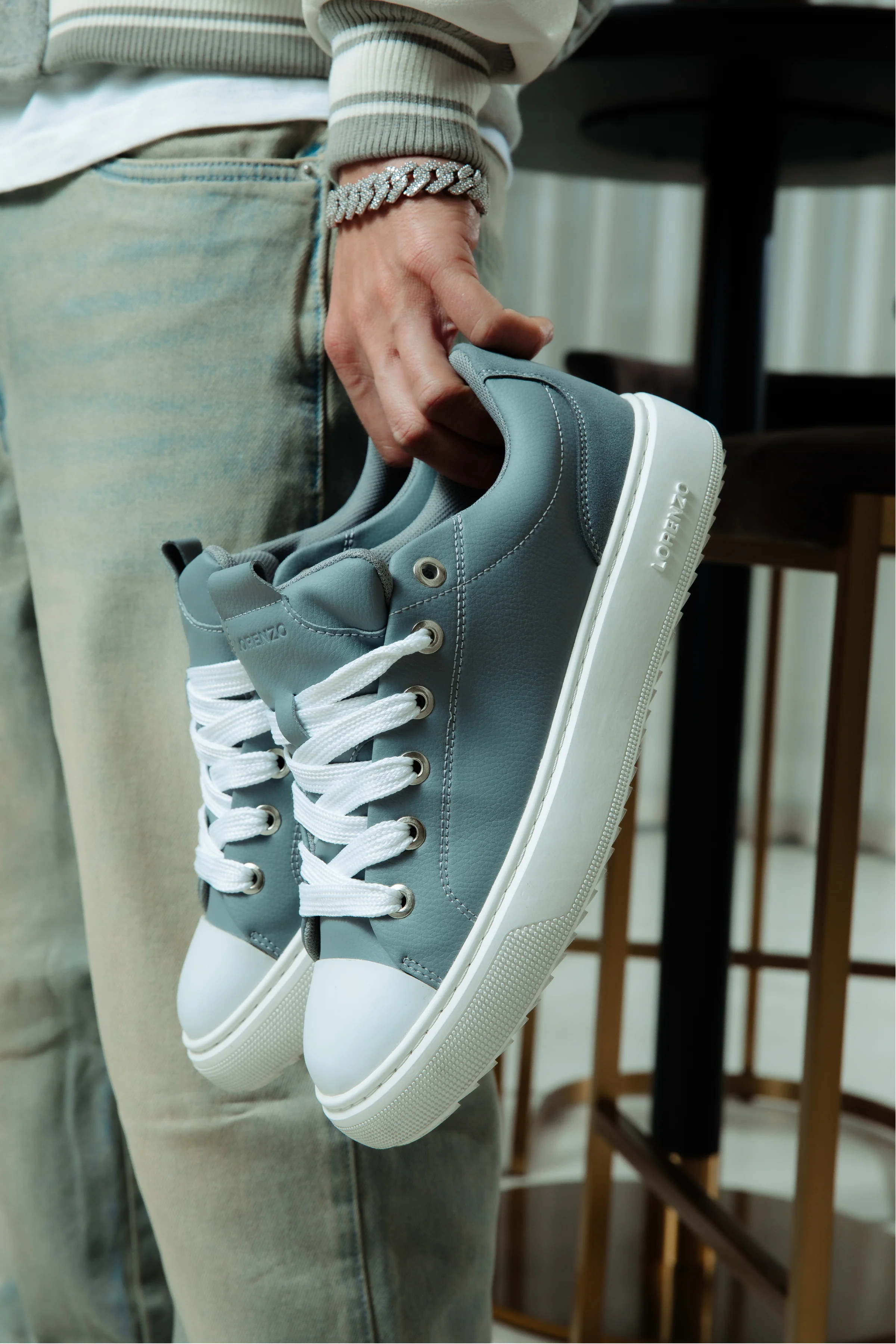 Roma Trainer - Grey - Image 5