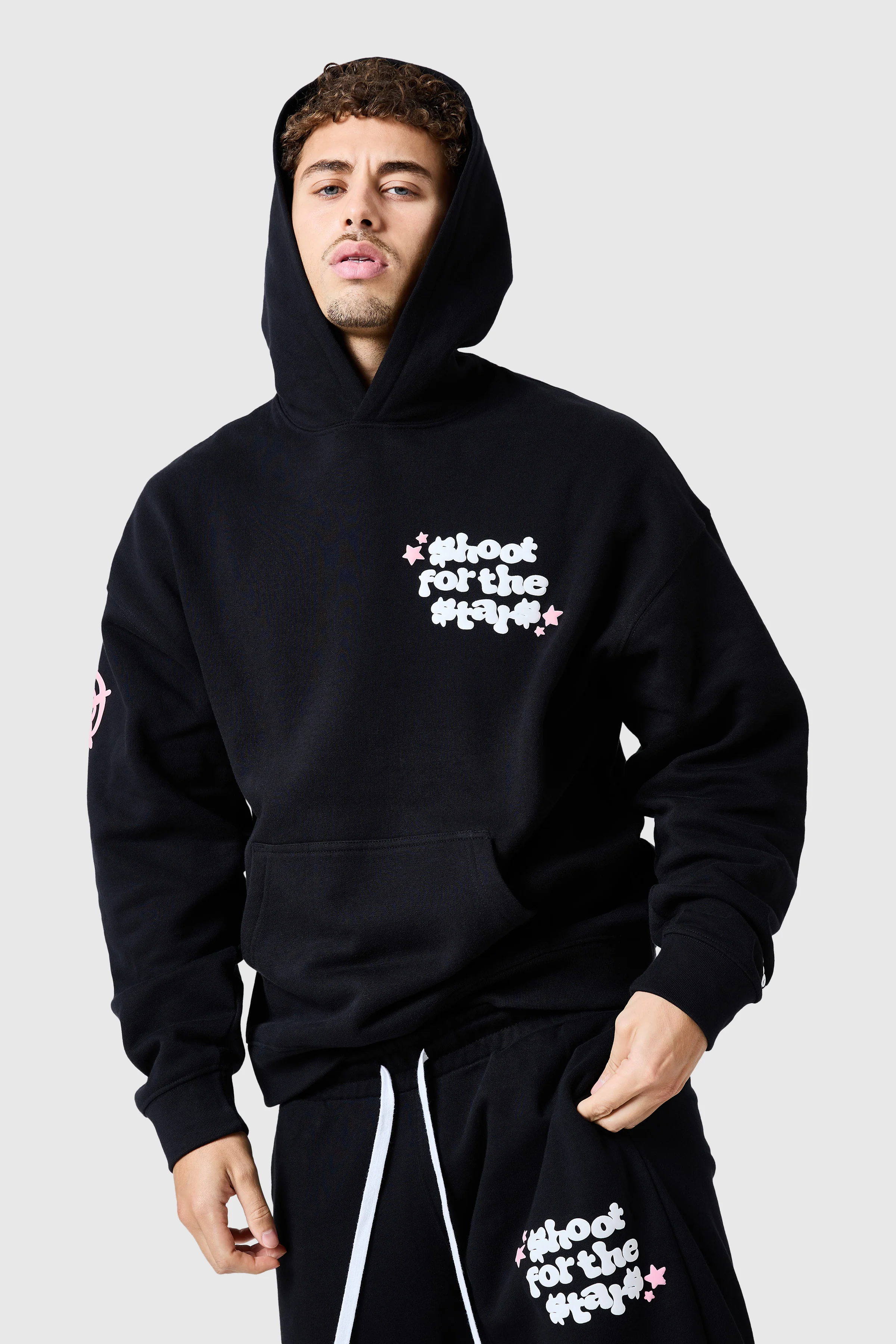 Shoot For The Stars Hood - Black - Image 4
