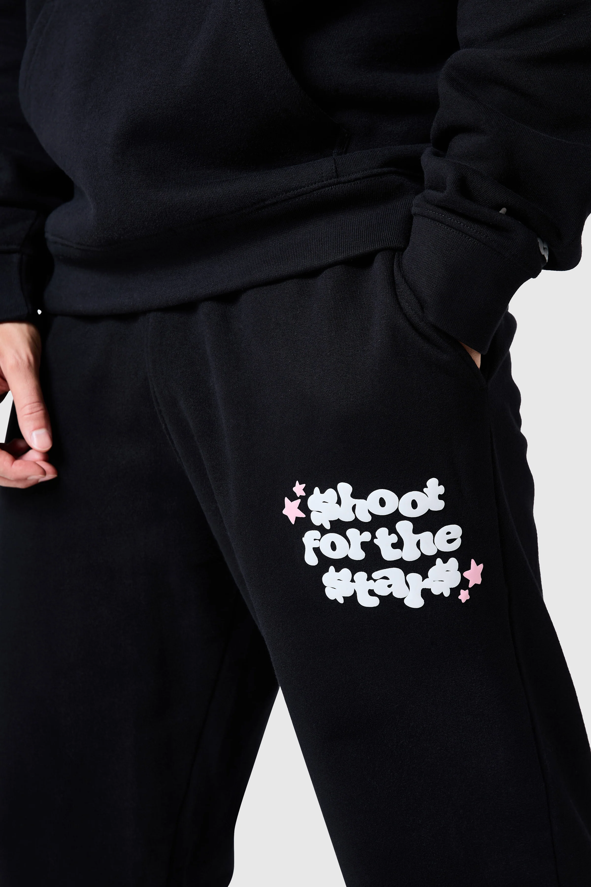 Shoot For The Stars Jogger - Black - Image 7