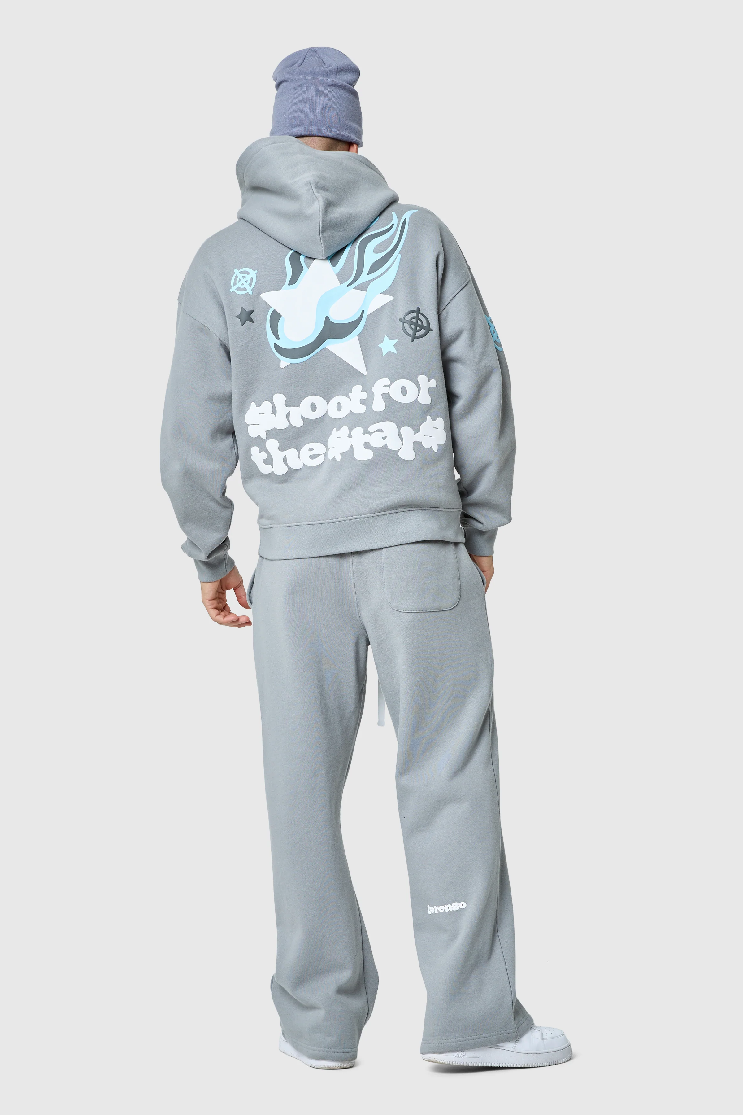 Shoot For The Stars Jogger - Moon Grey - Image 8