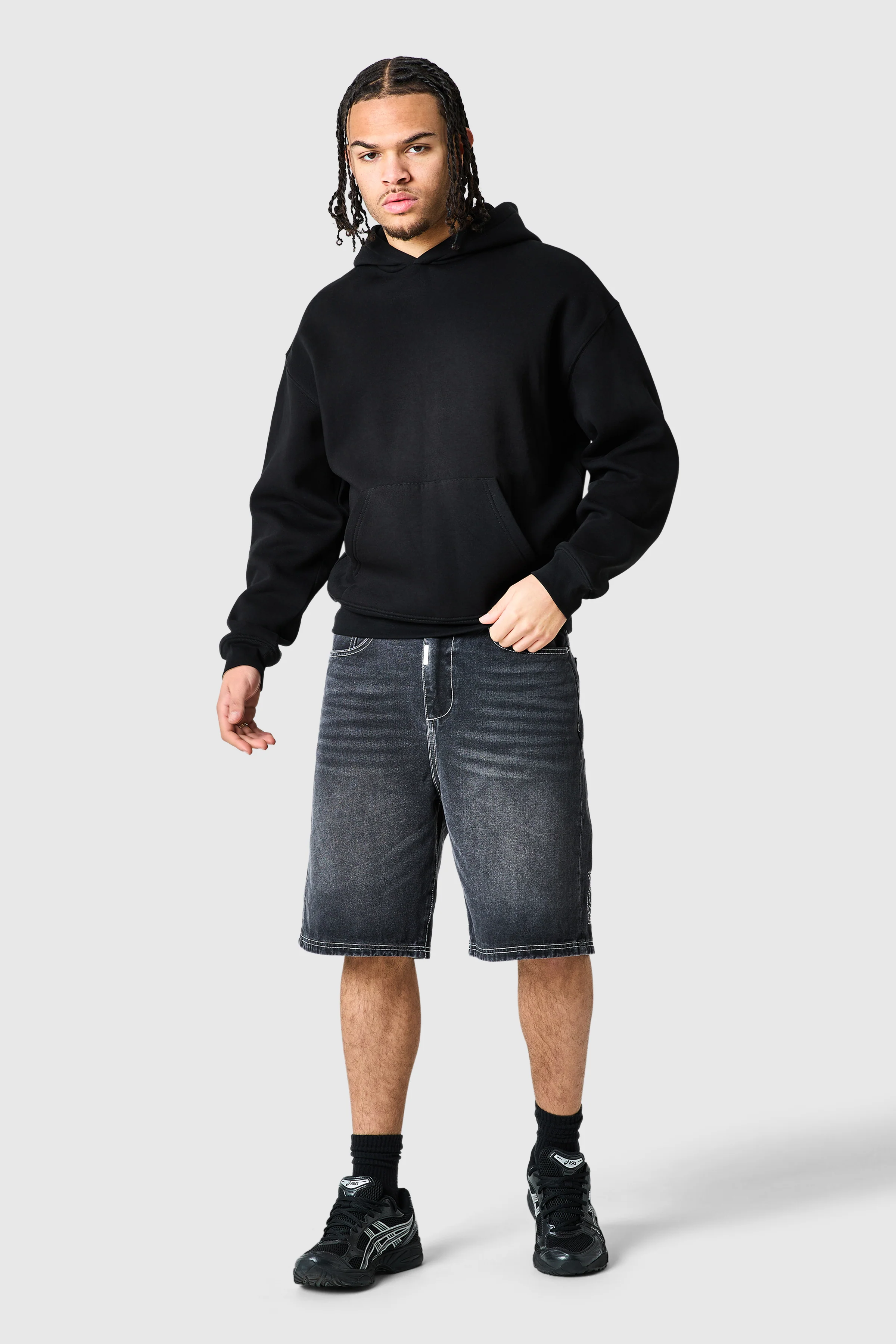 Shoot For The Stars Jort - Black - Image 6