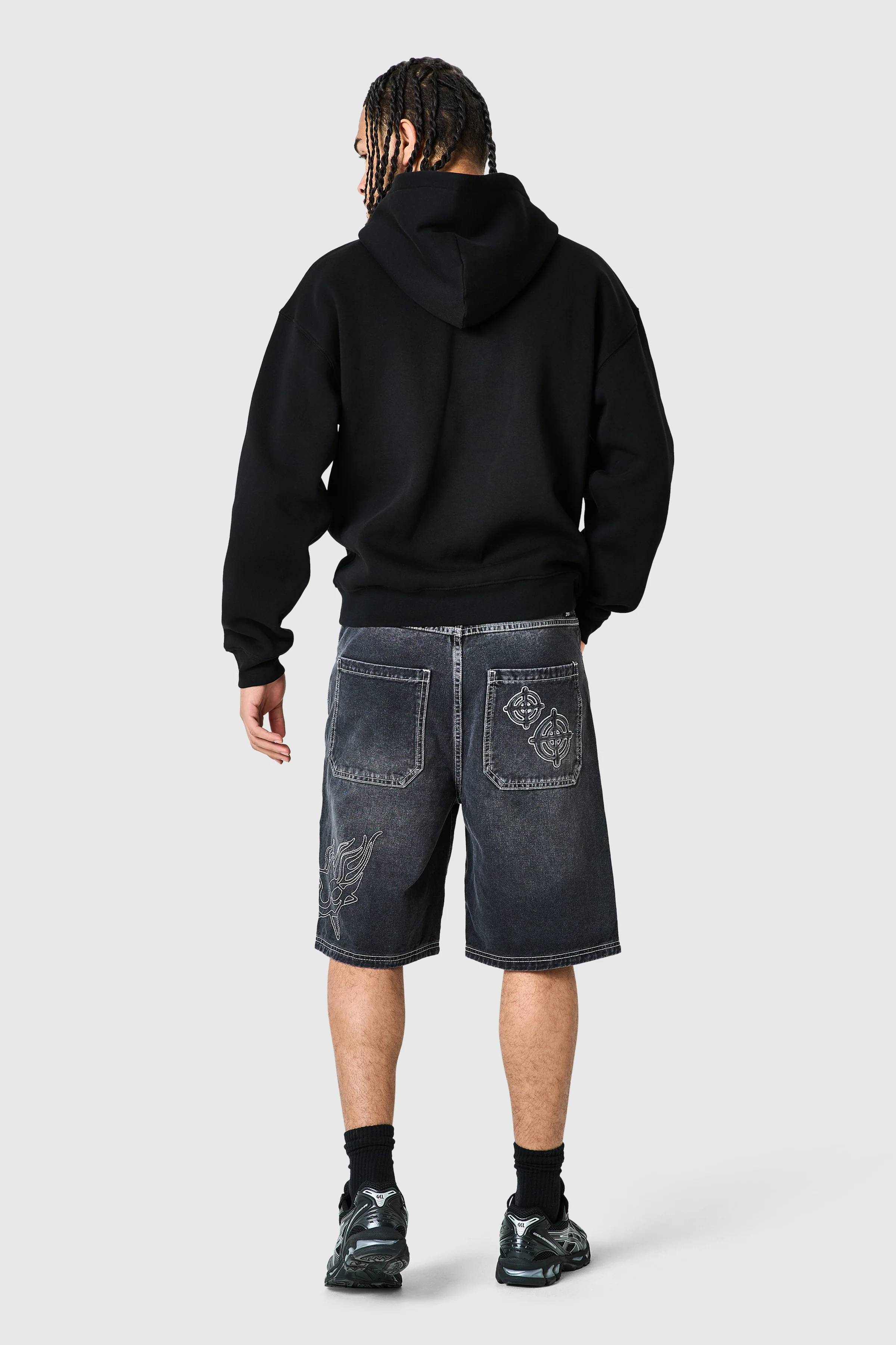 Shoot For The Stars Jort - Black - Image 9