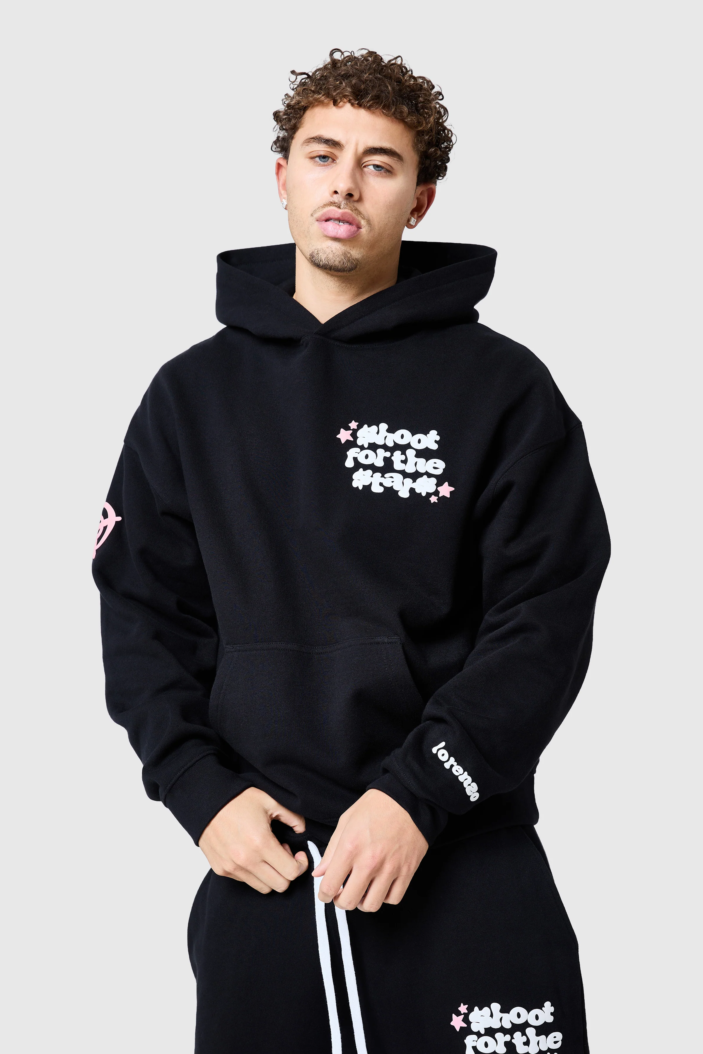 Shoot For The Stars Tracksuit - Black - Image 4