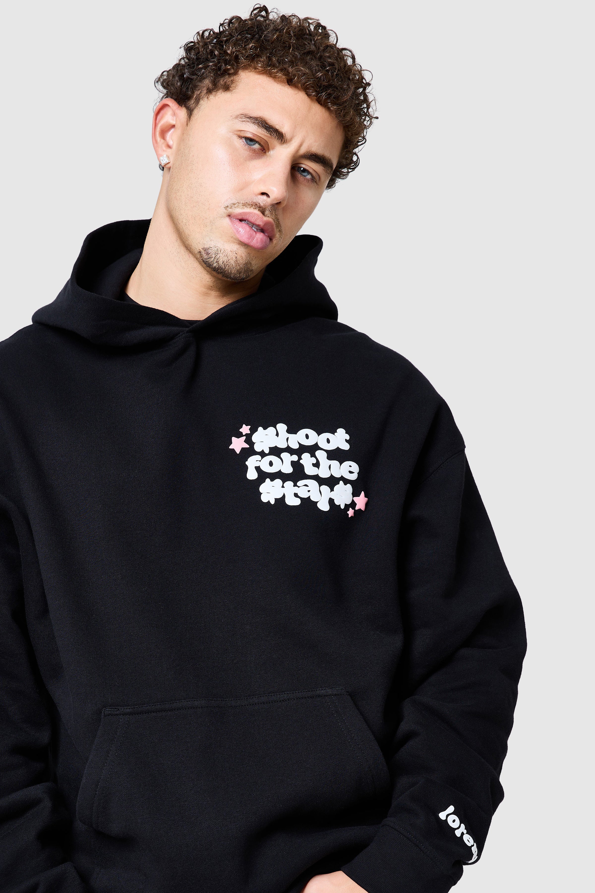 Shoot For The Stars Tracksuit - Black - Image 9