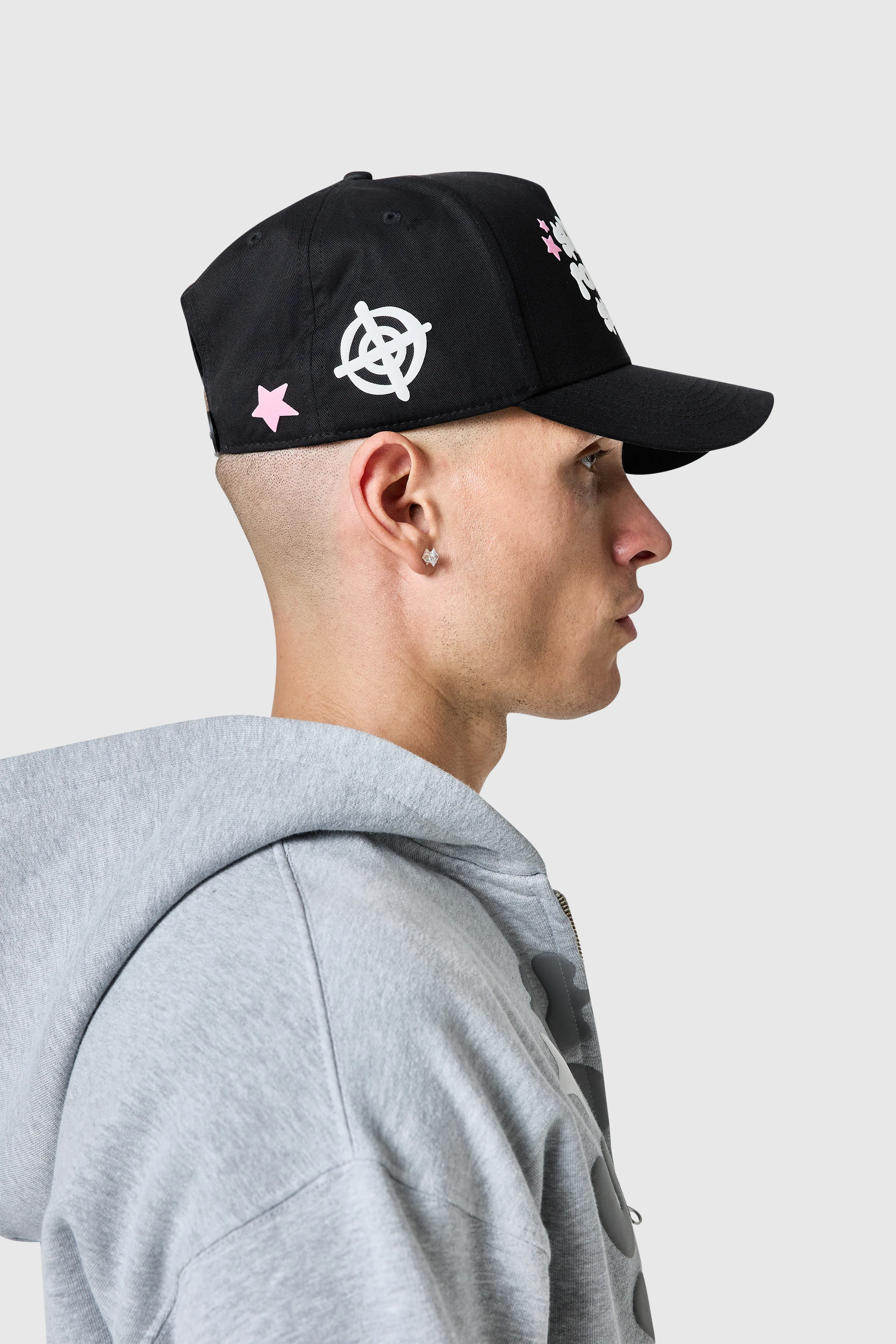 Shoot For The Stars Trucker Cap - Black - Image 4