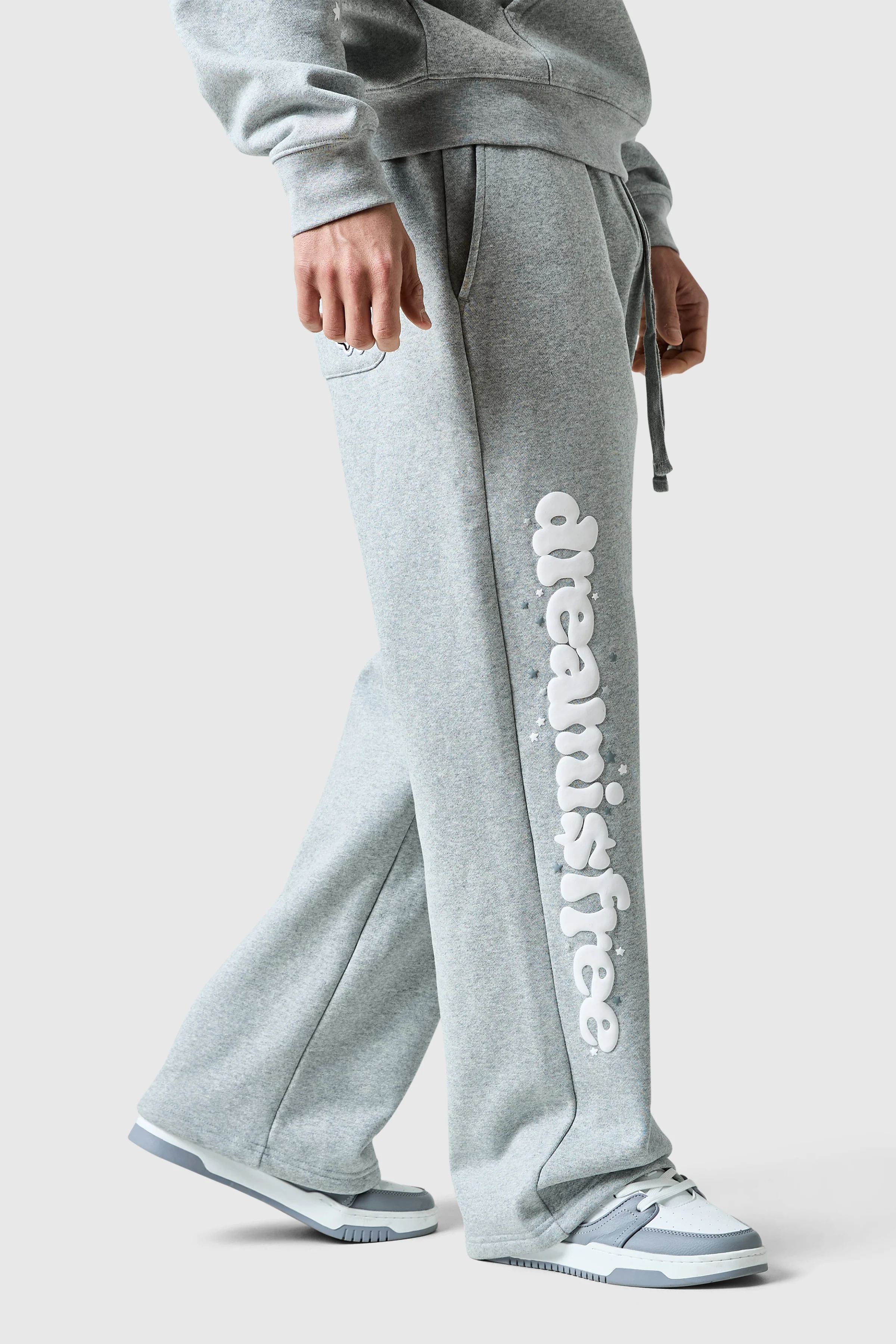 Shooter Tracksuit - Grey Marl - Image 6