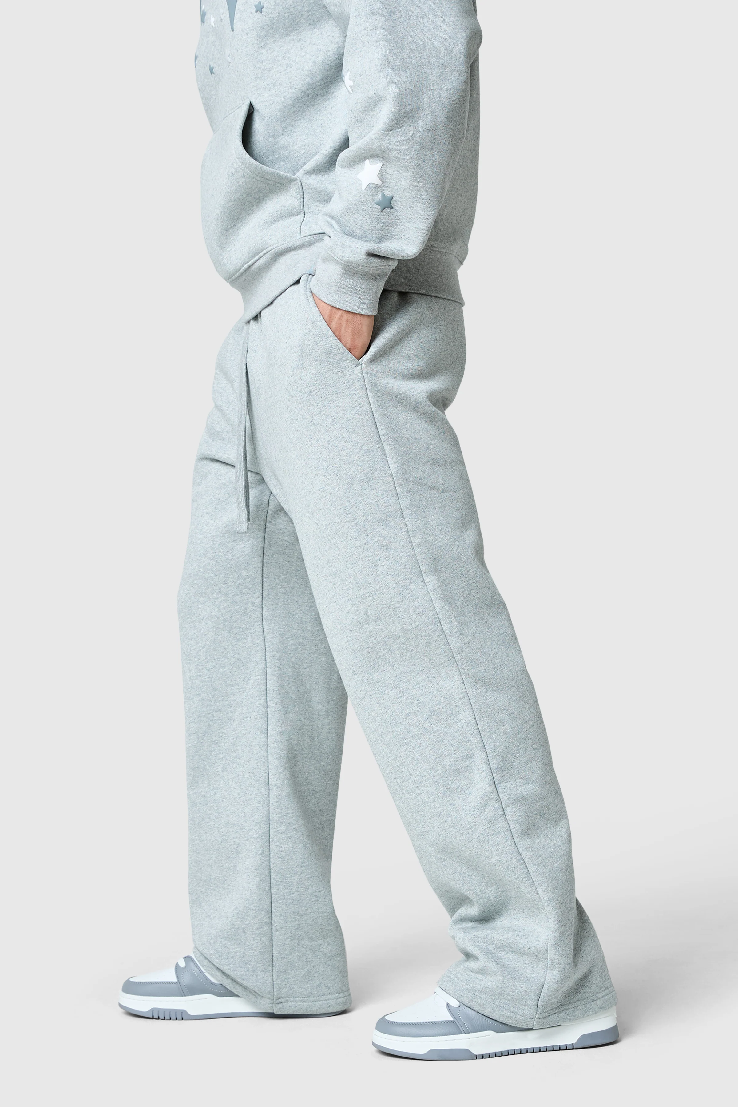 Shooter Tracksuit - Grey Marl - Image 9