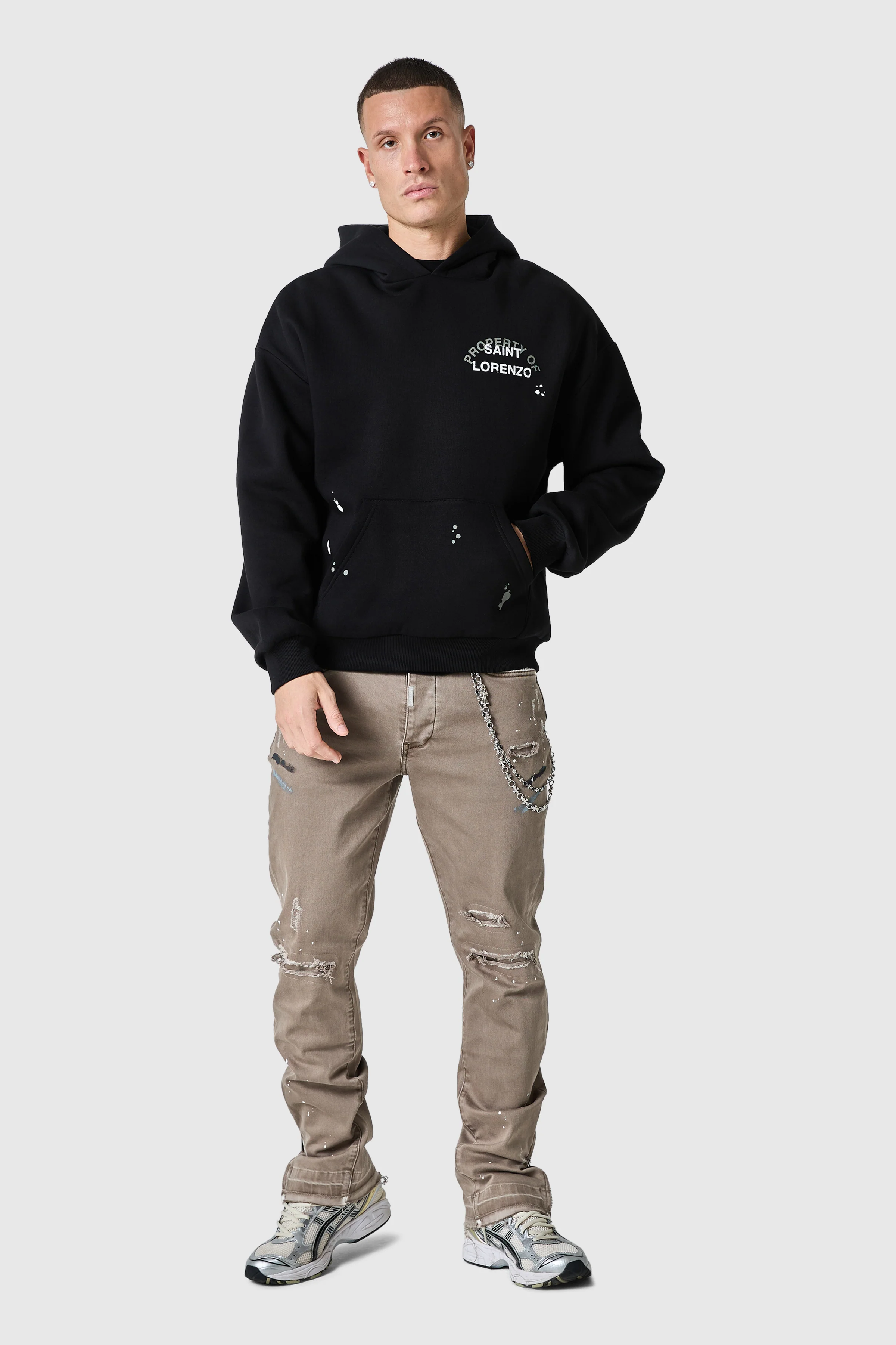 St Lorenzo Painter Hood 2.0 - Black - Image 3