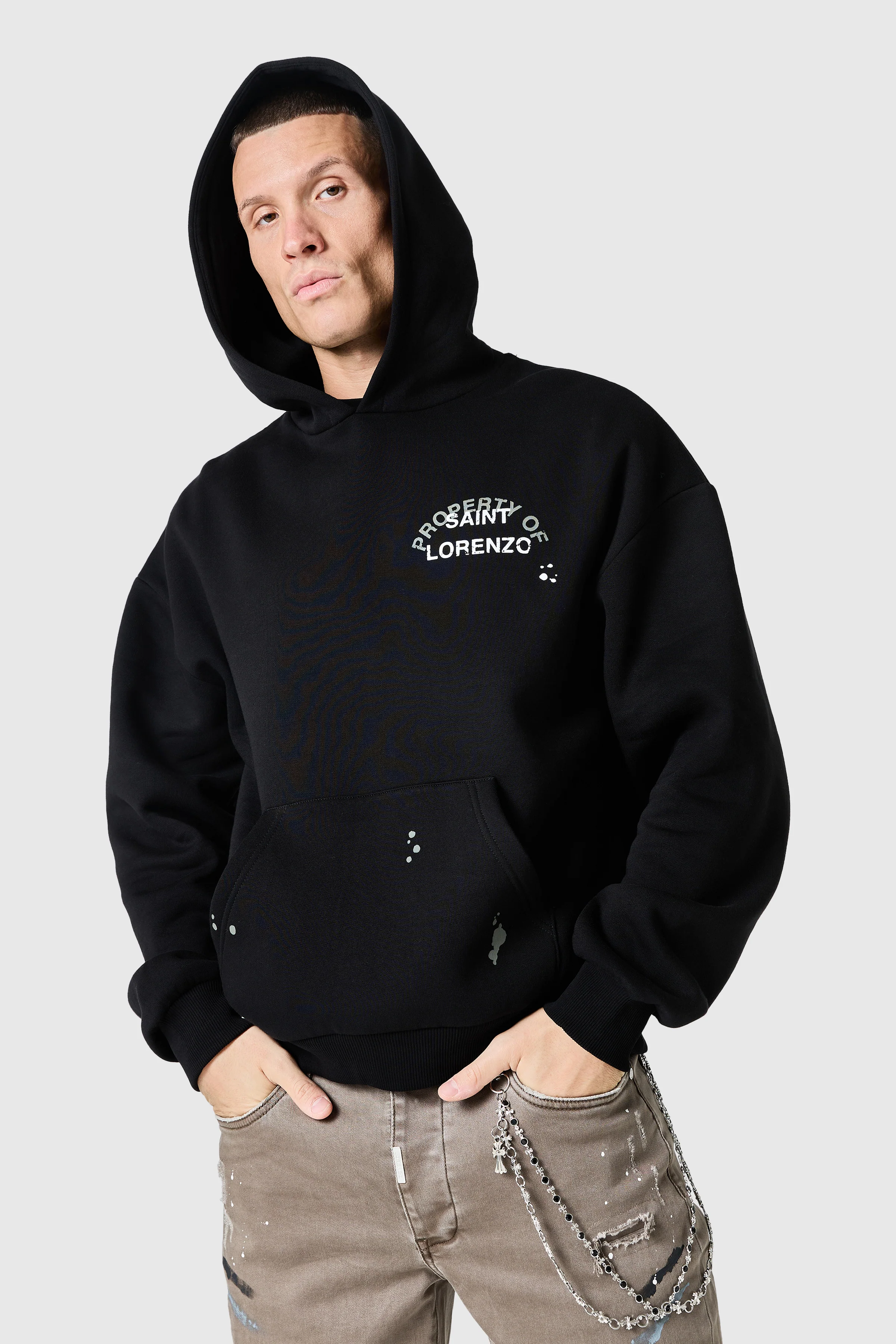 St Lorenzo Painter Hood 2.0 - Black - Image 5