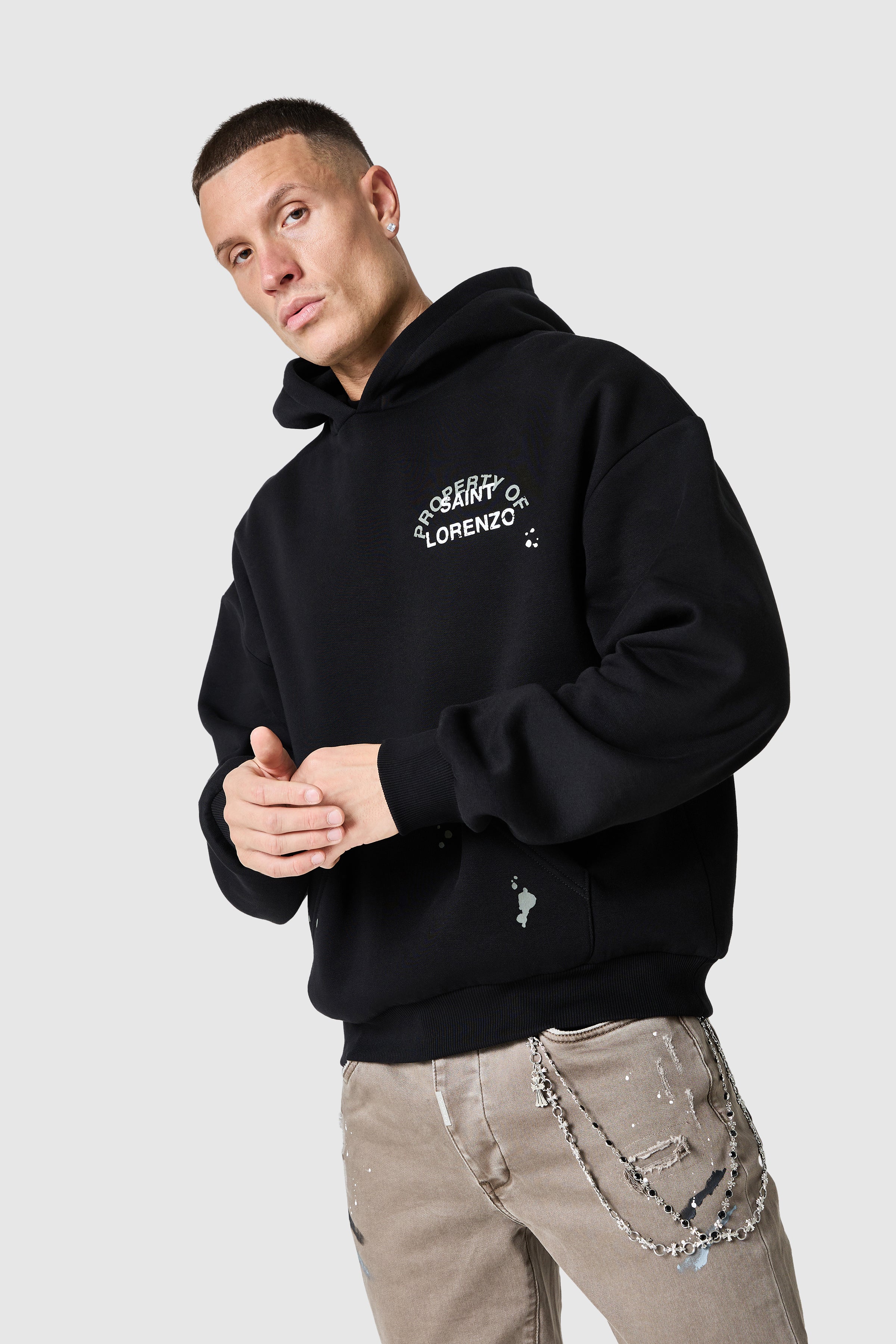 St Lorenzo Painter Hood 2.0 - Black - Image 6