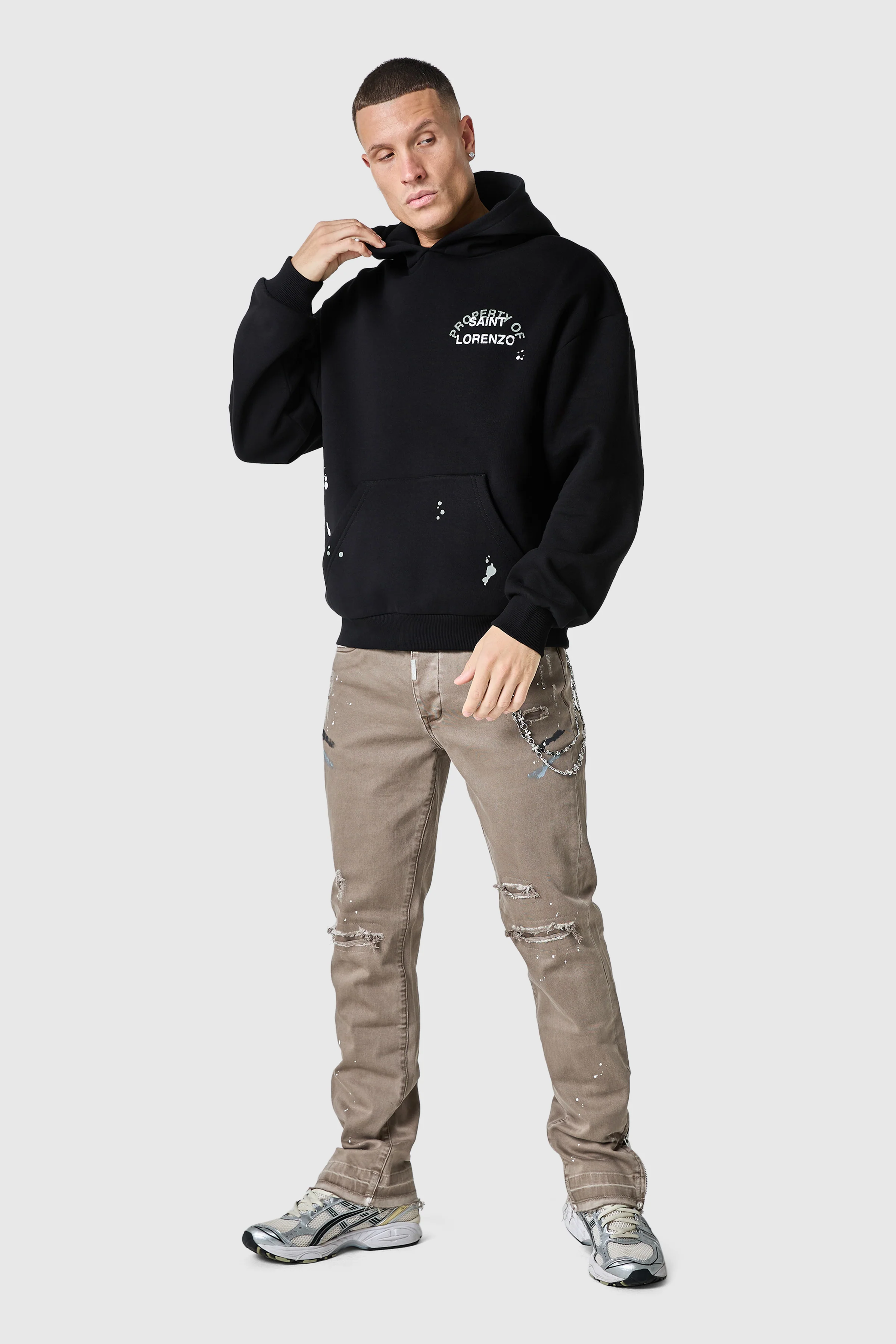 St Lorenzo Painter Hood 2.0 - Black - Image 7