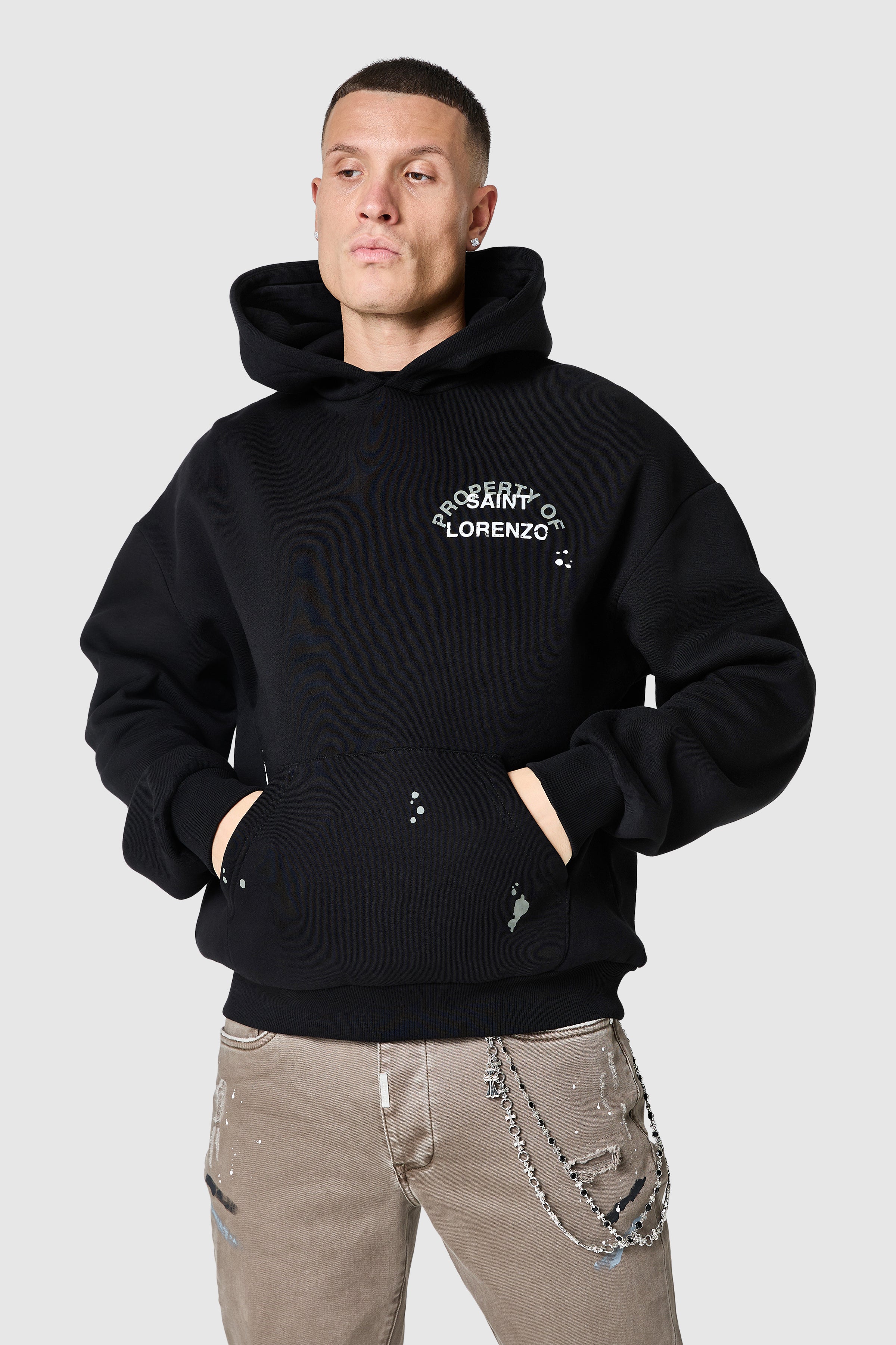 St Lorenzo Painter Hood 2.0 - Black - Image 8