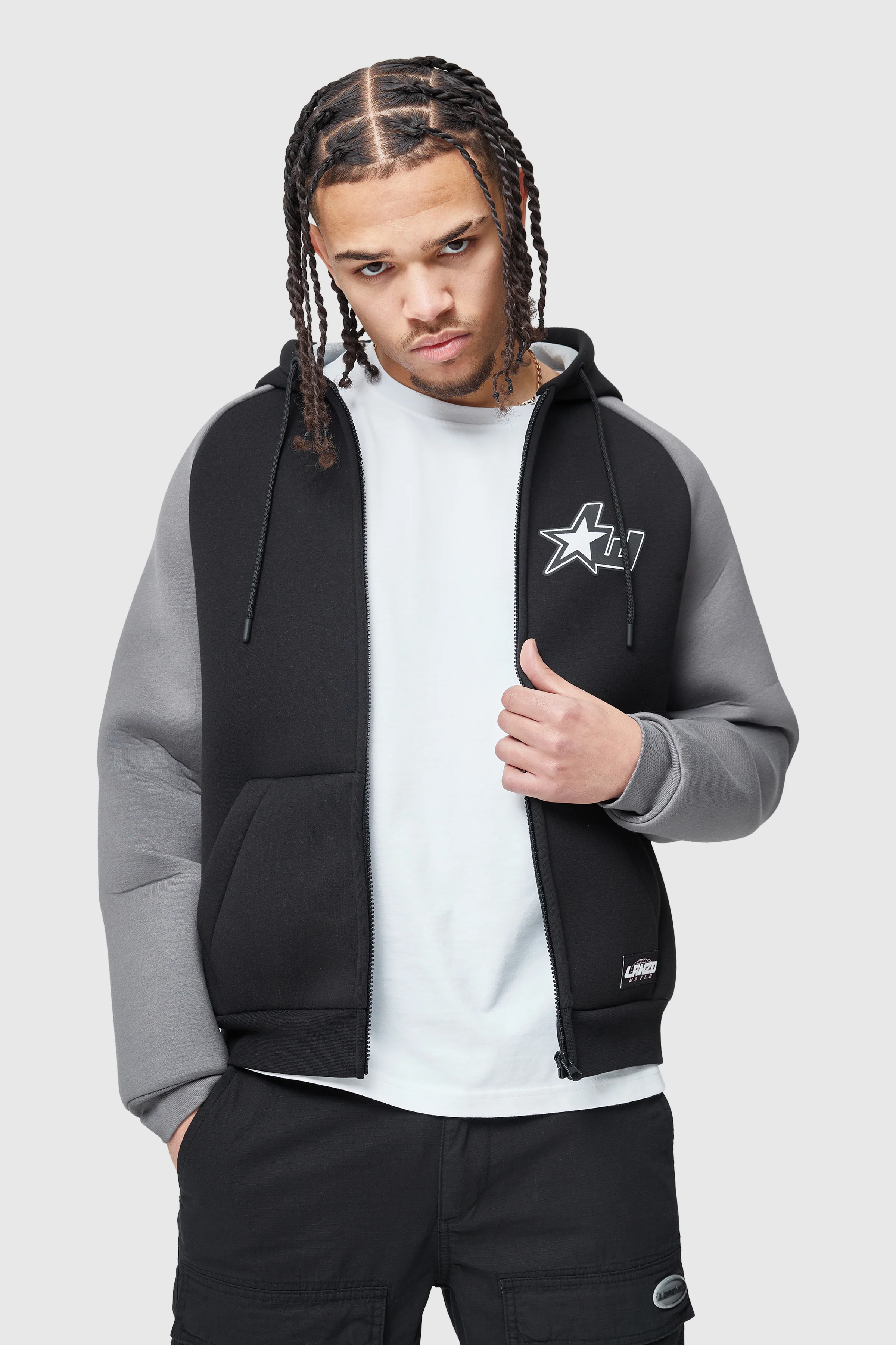 LW Star Scuba Hood - Black - Image 3