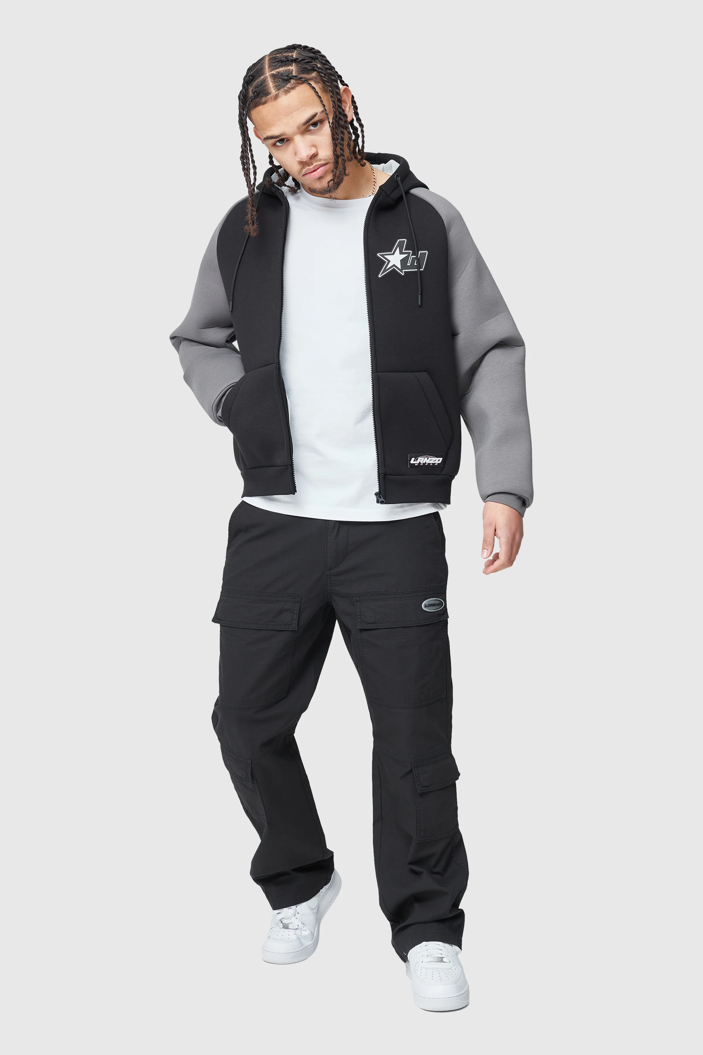 LW Star Scuba Hood - Black - Image 4
