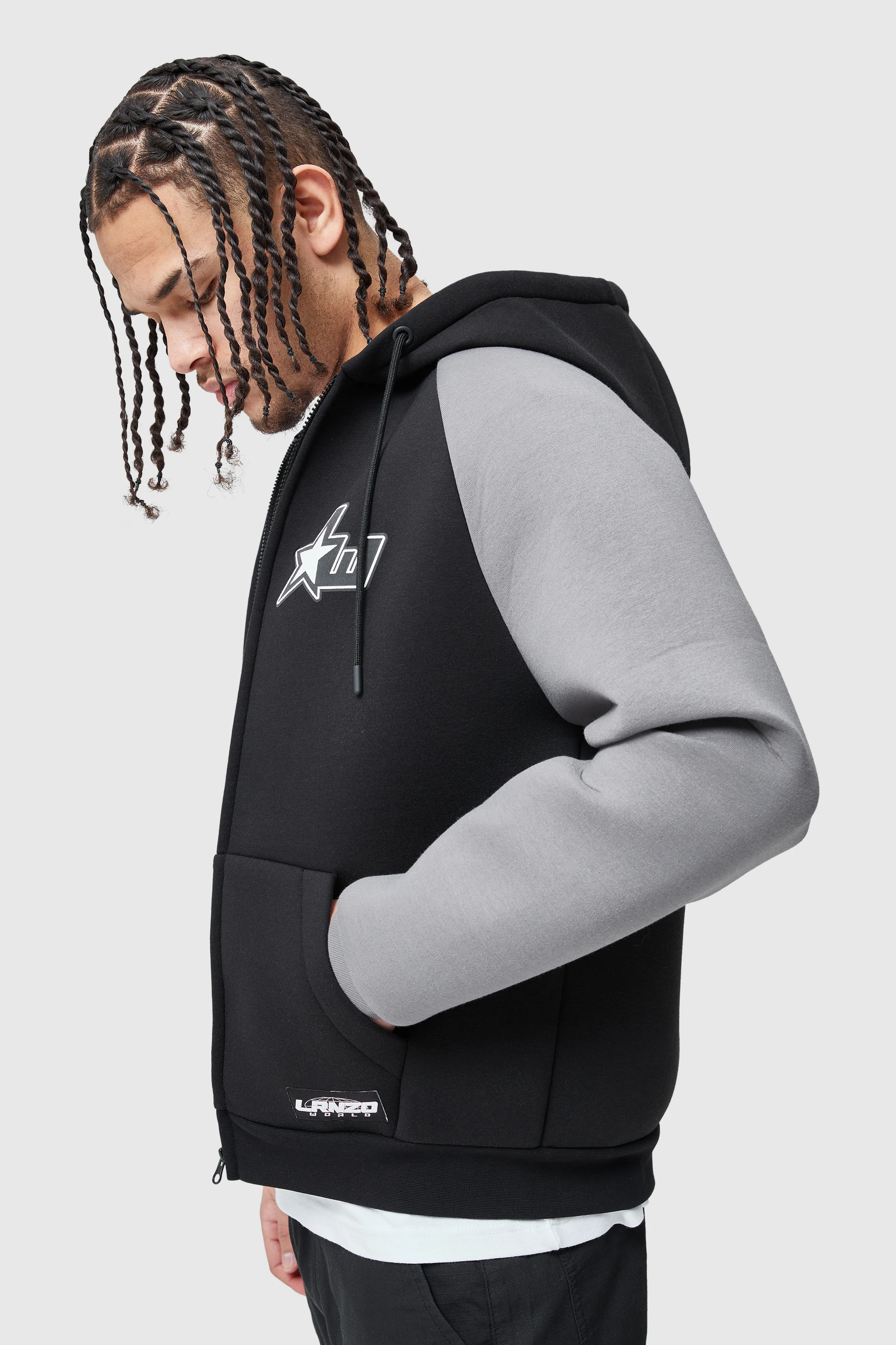 LW Star Scuba Hood - Black - Image 5
