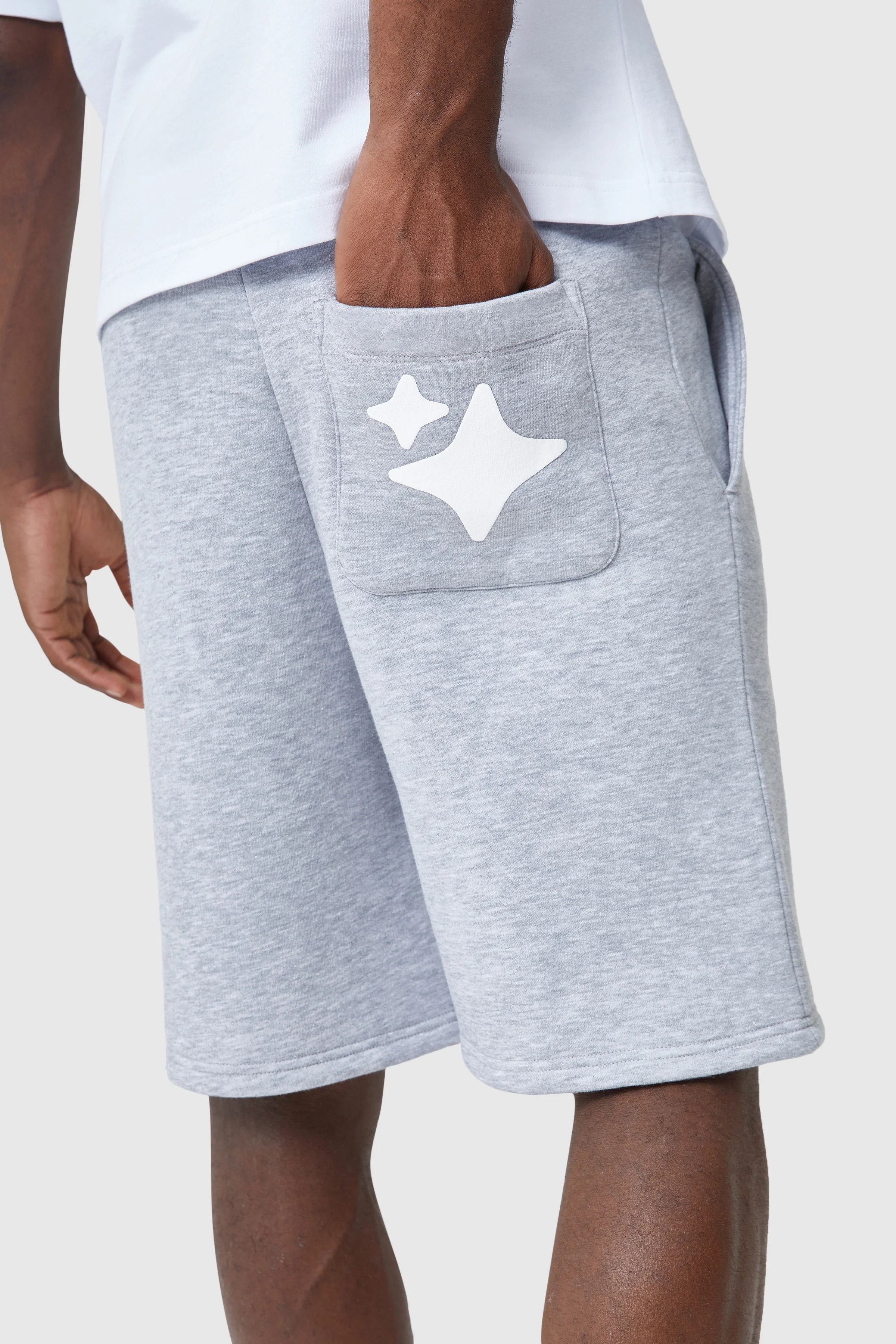 Star Short - Grey Marl - Image 3