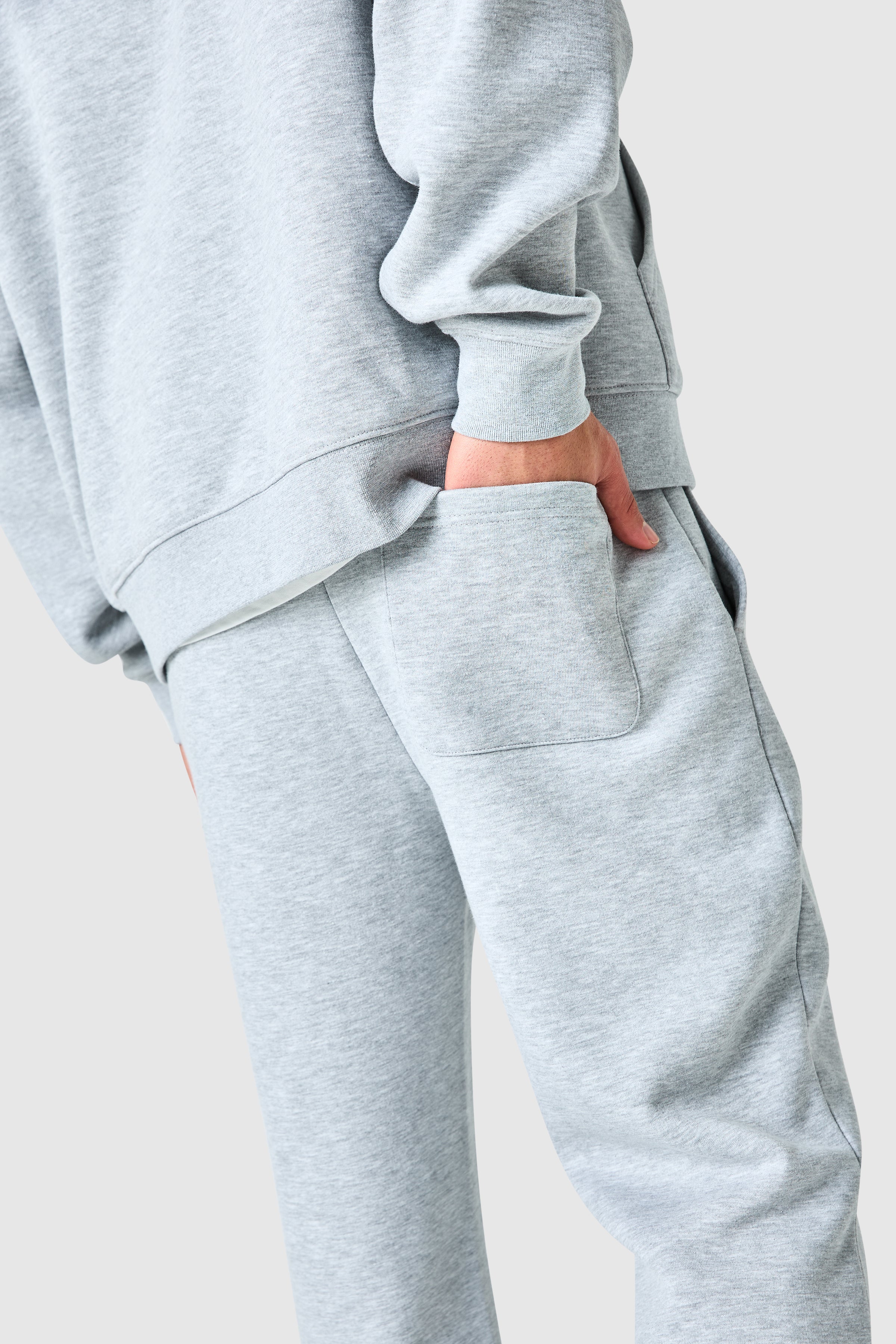 Uniform Jogger - Grey Marl - Image 4
