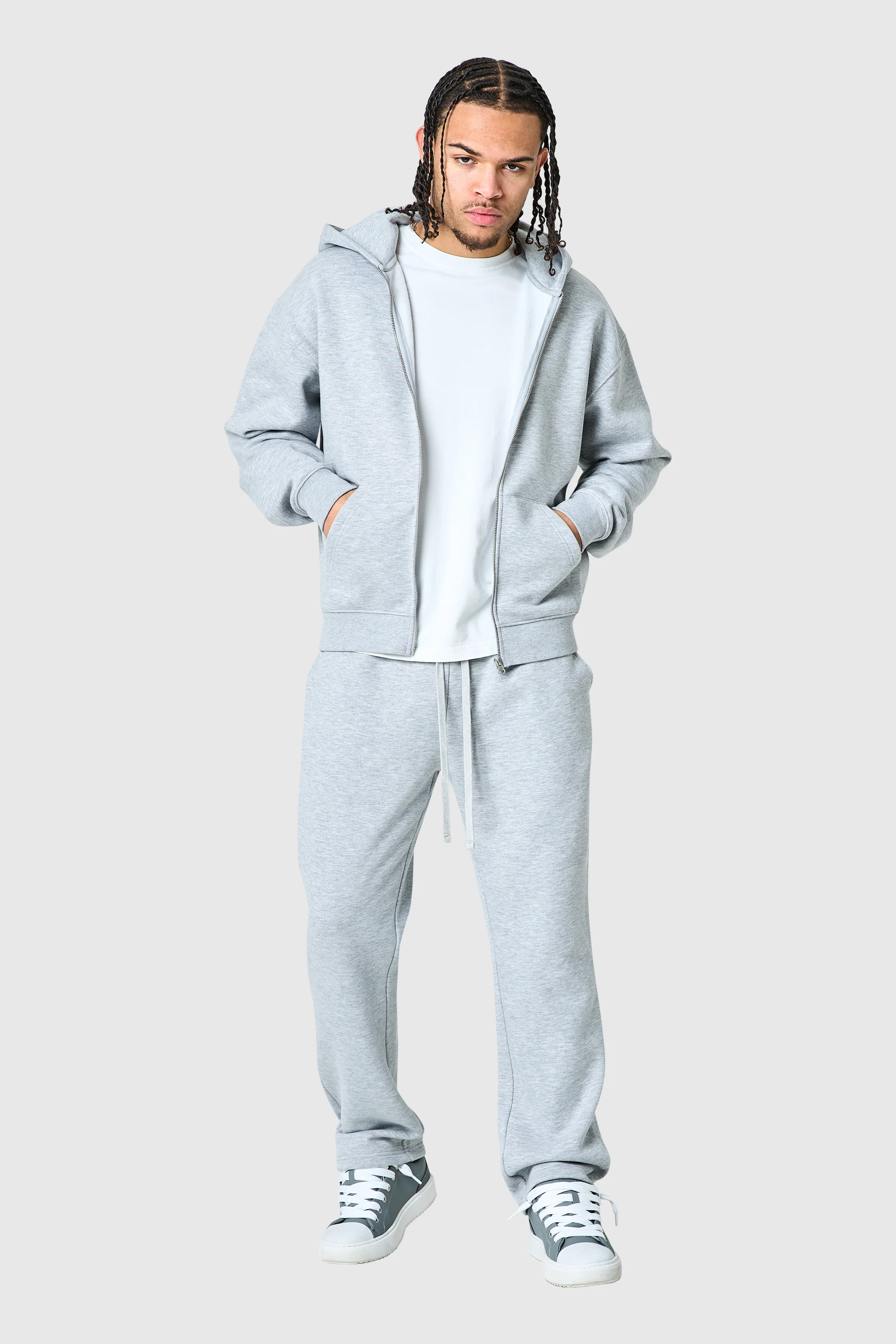 Uniform Jogger - Grey Marl - Image 6