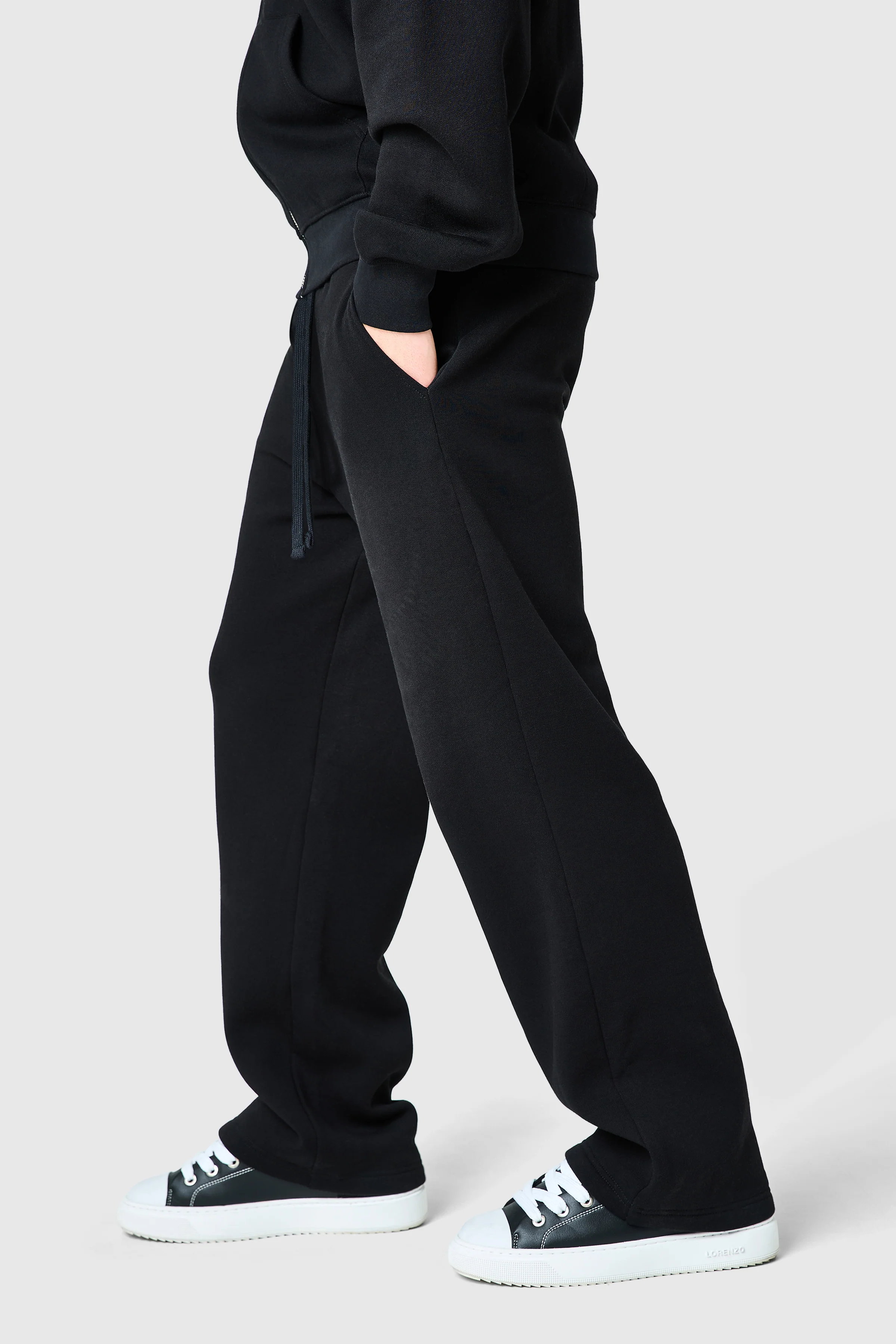 Uniform Zip Tracksuit - Black - Image 13