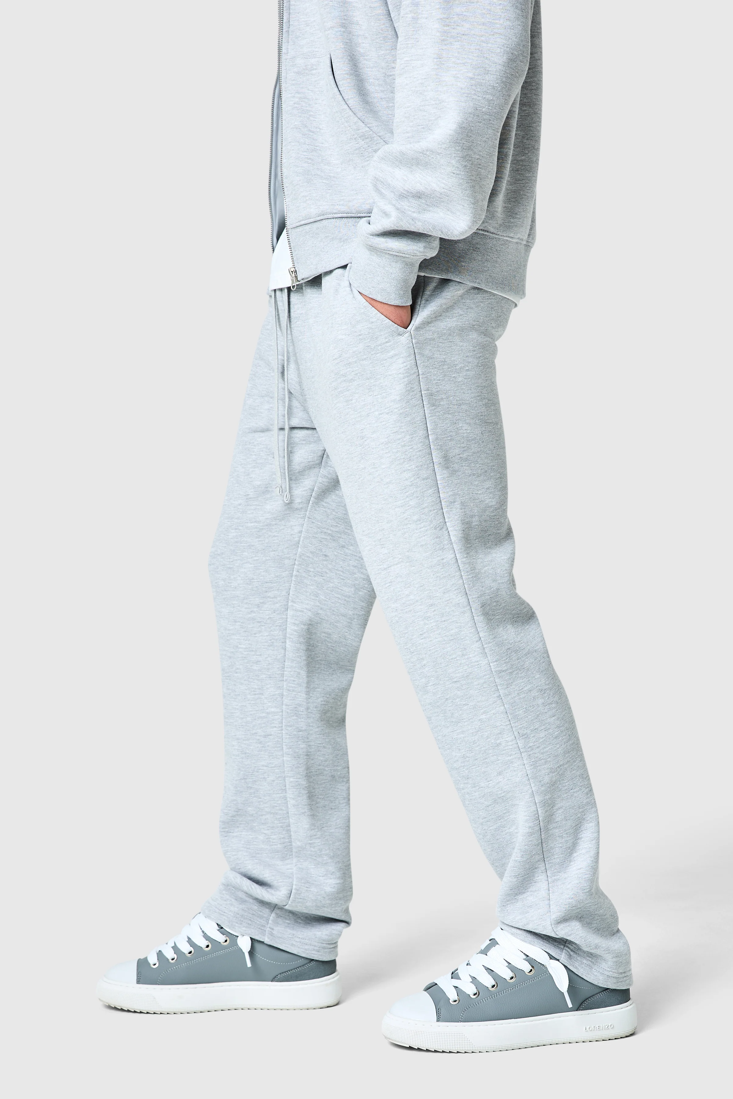 Uniform Zip Tracksuit - Grey - Image 10