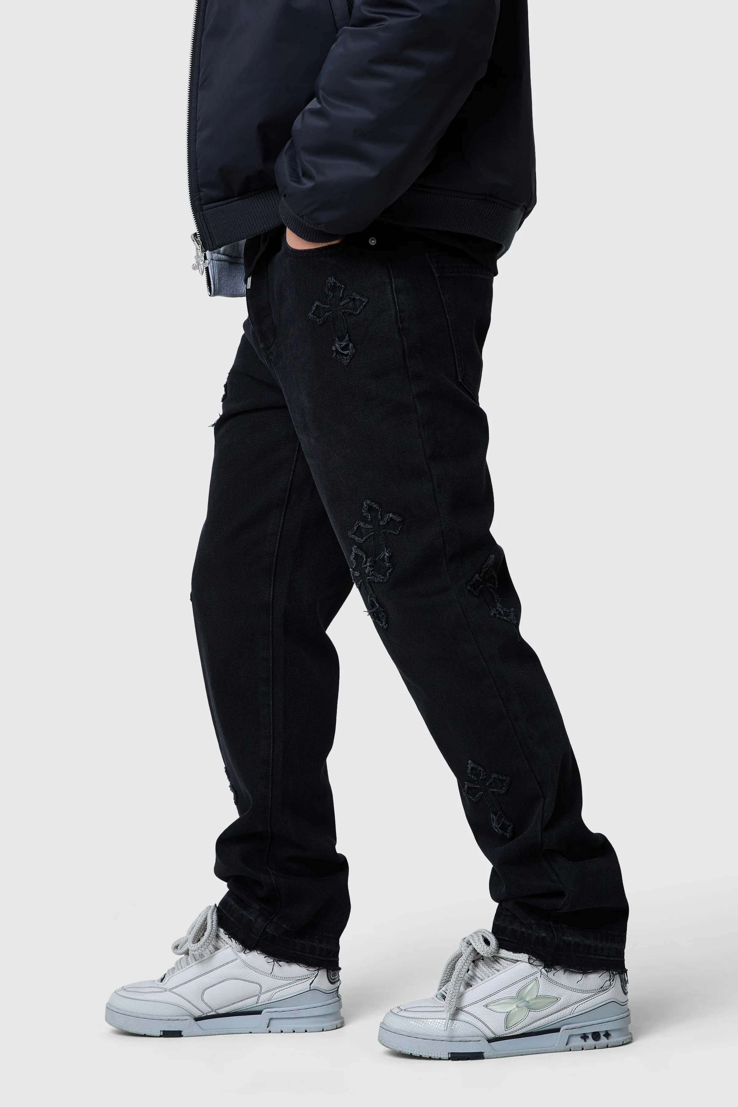 Vince Relaxed Jean - Black - Image 3