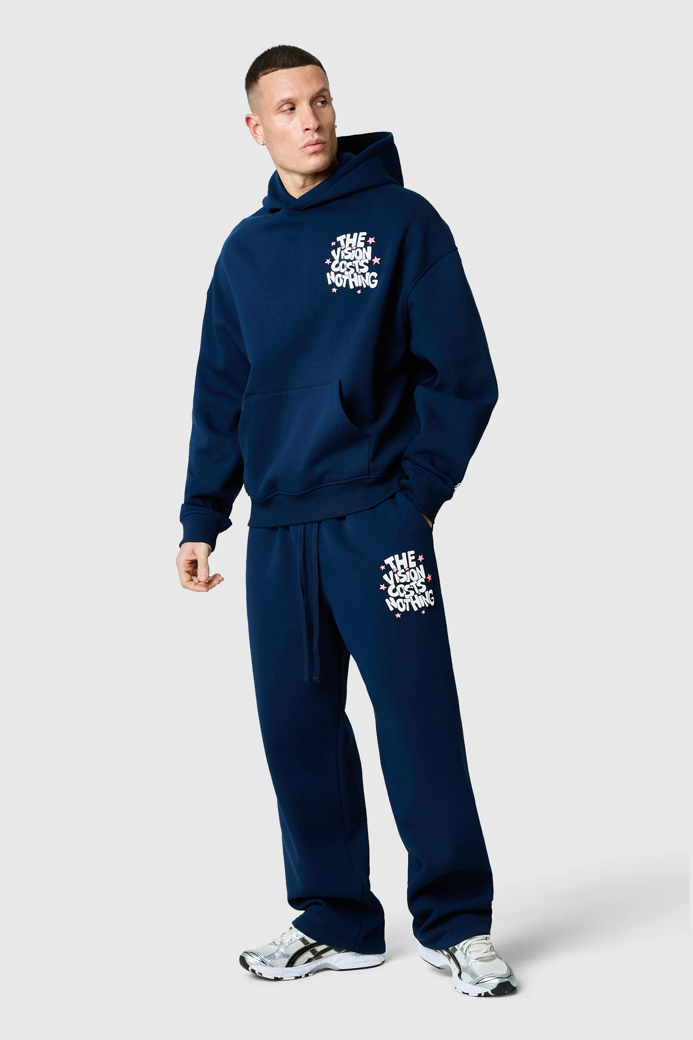 Vision Costs Nothing Jogger - Blue - Image 4