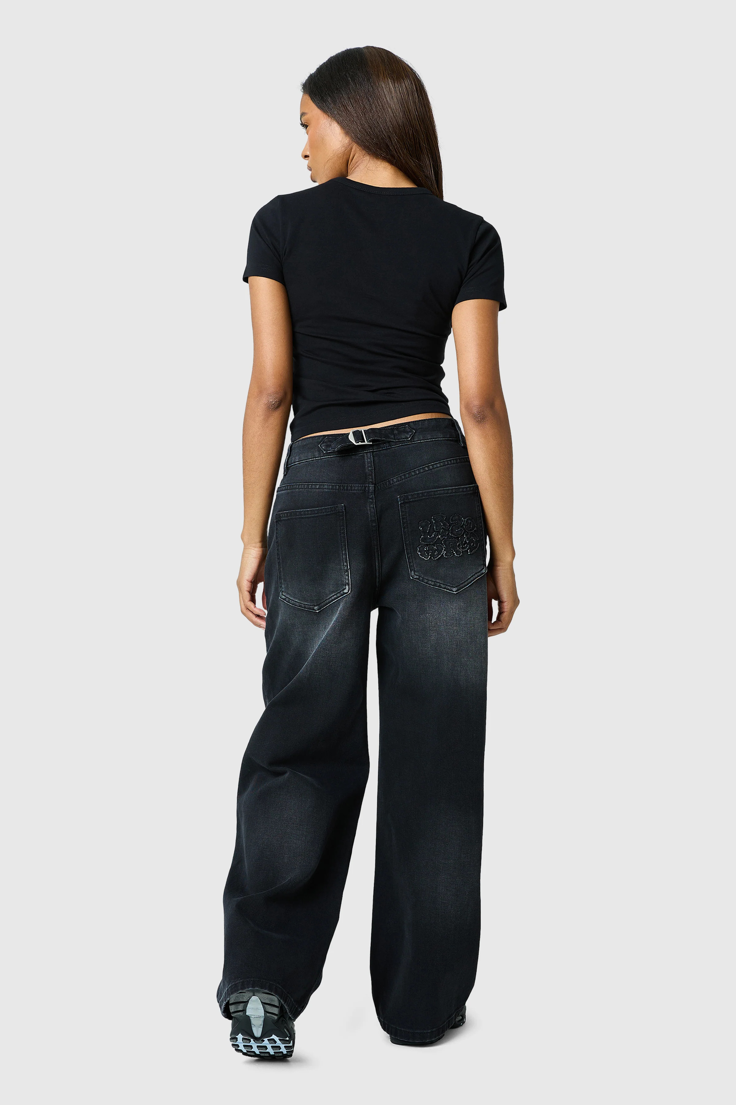 Womens Bella Tee - Black - Image 7