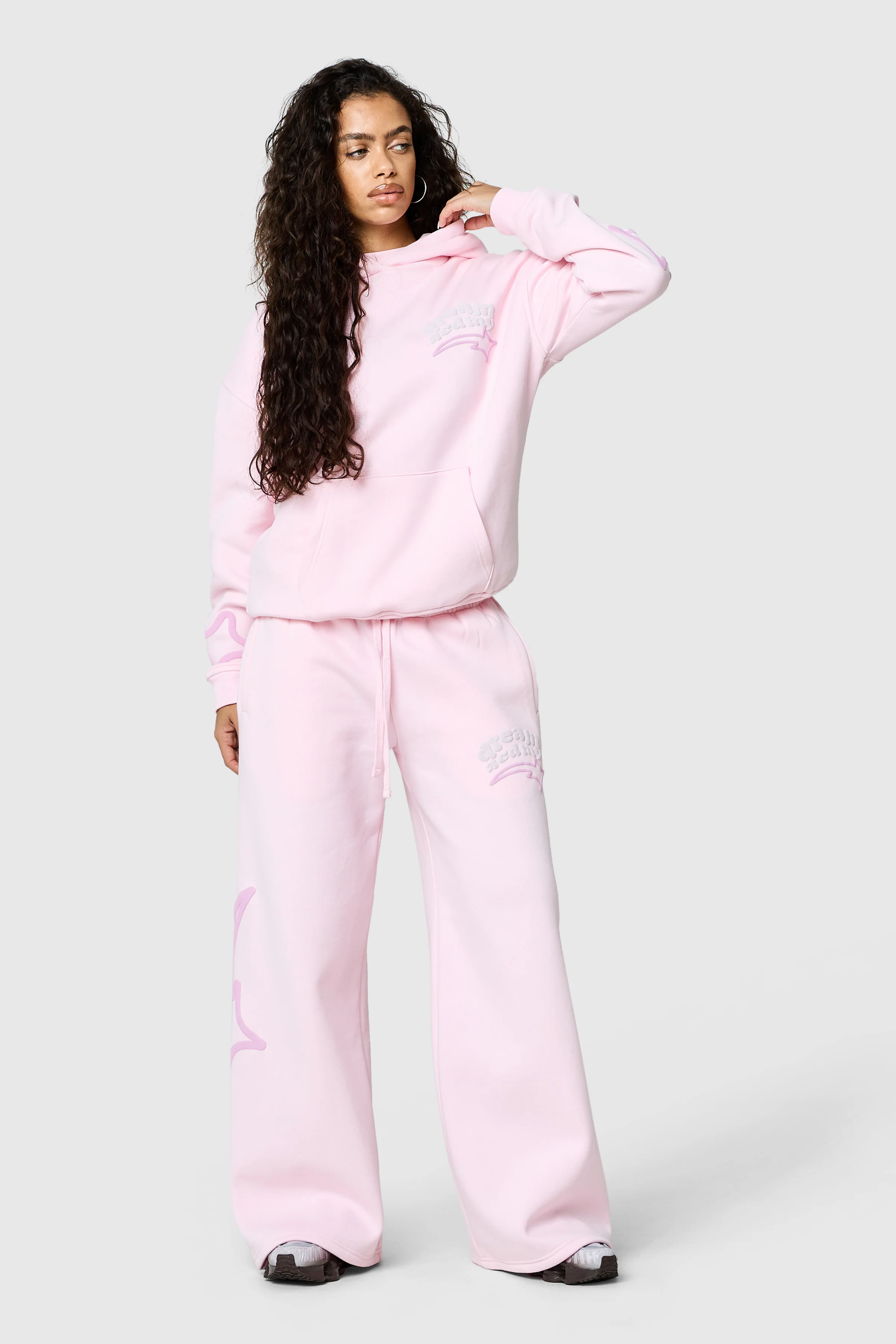 Womens Dream Acdmy Hood - Candy Pink - Image 4