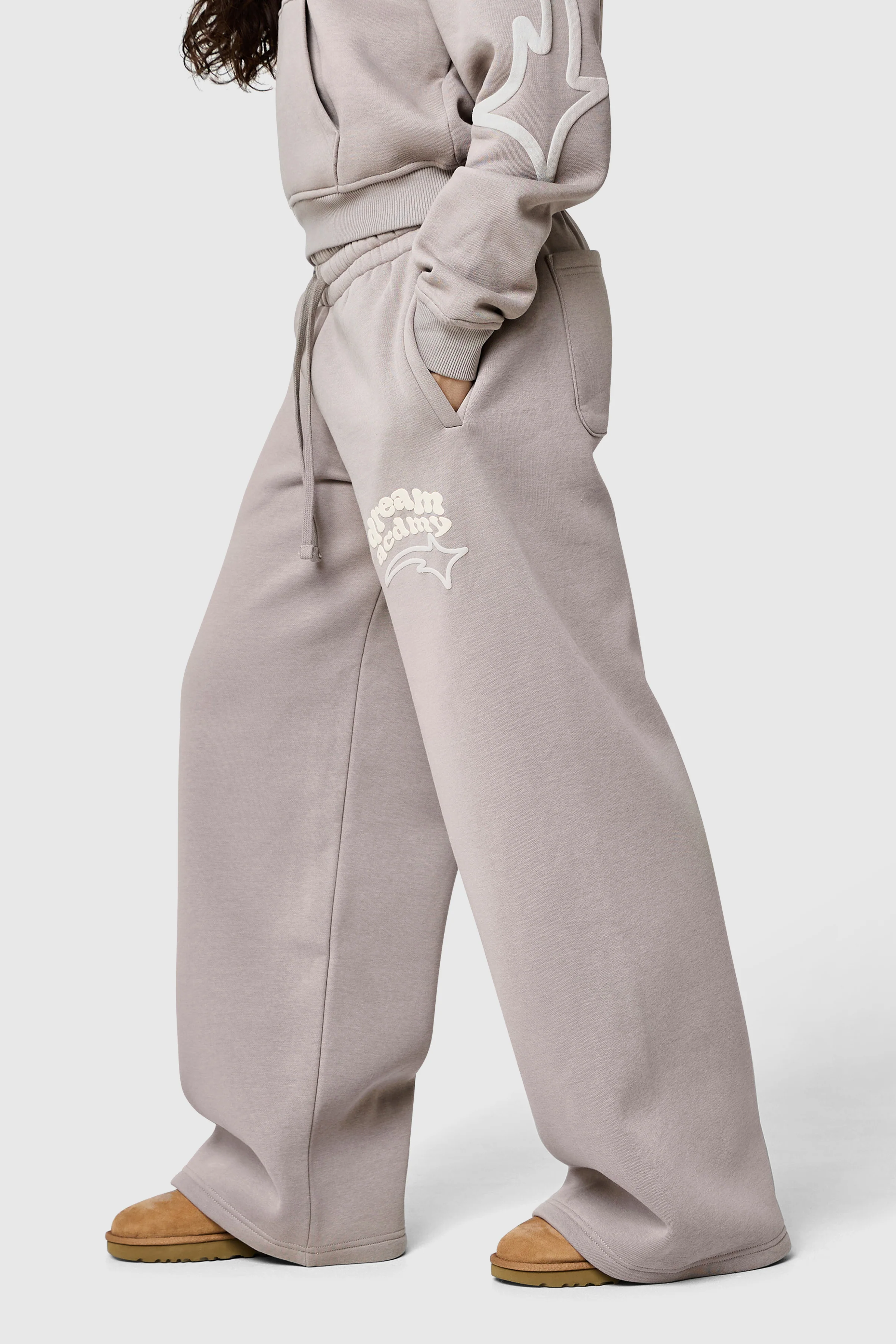 Womens Dream Acdmy Jogger - Soft Taupe - Image 3