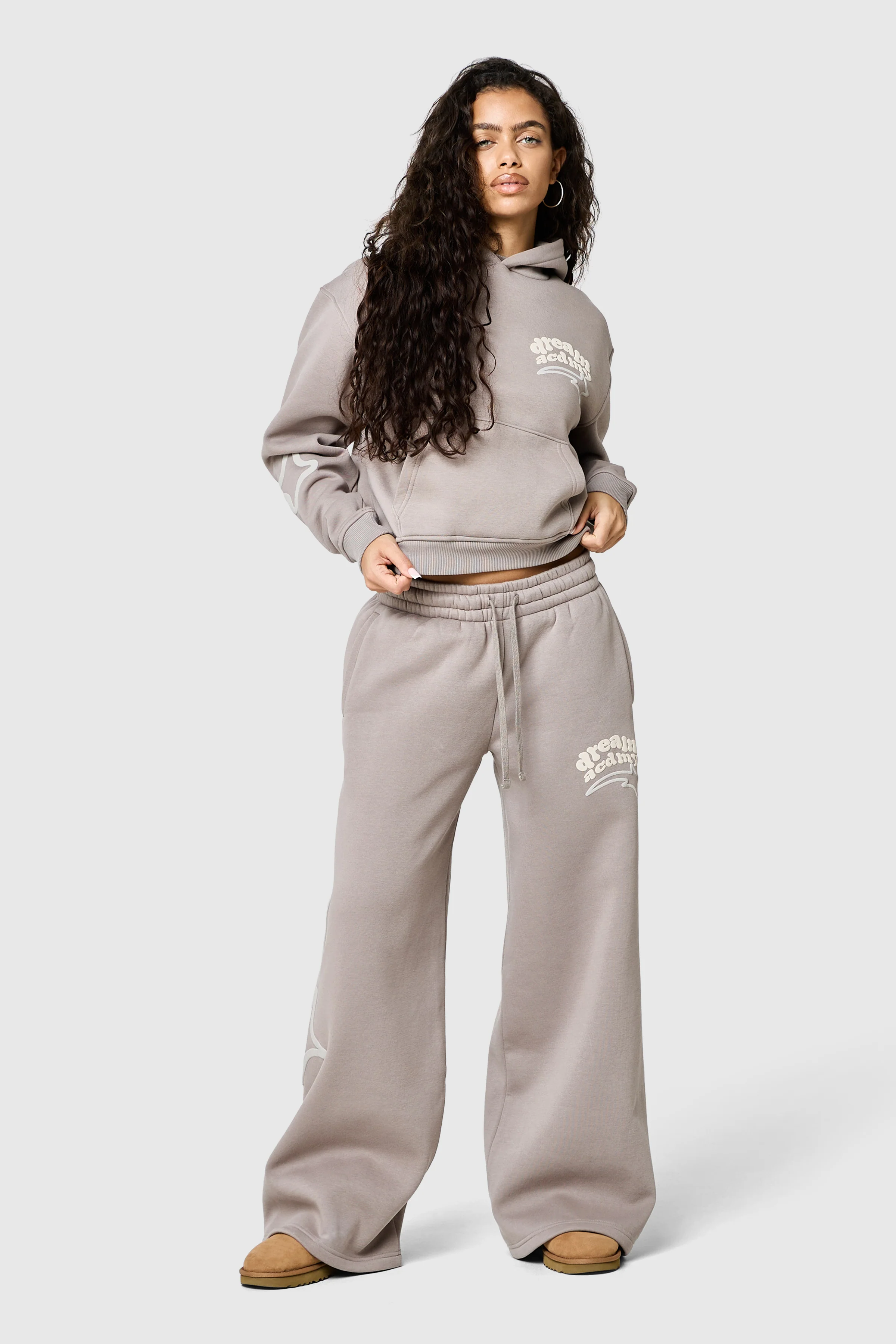 Womens Dream Acdmy Jogger - Soft Taupe - Image 4
