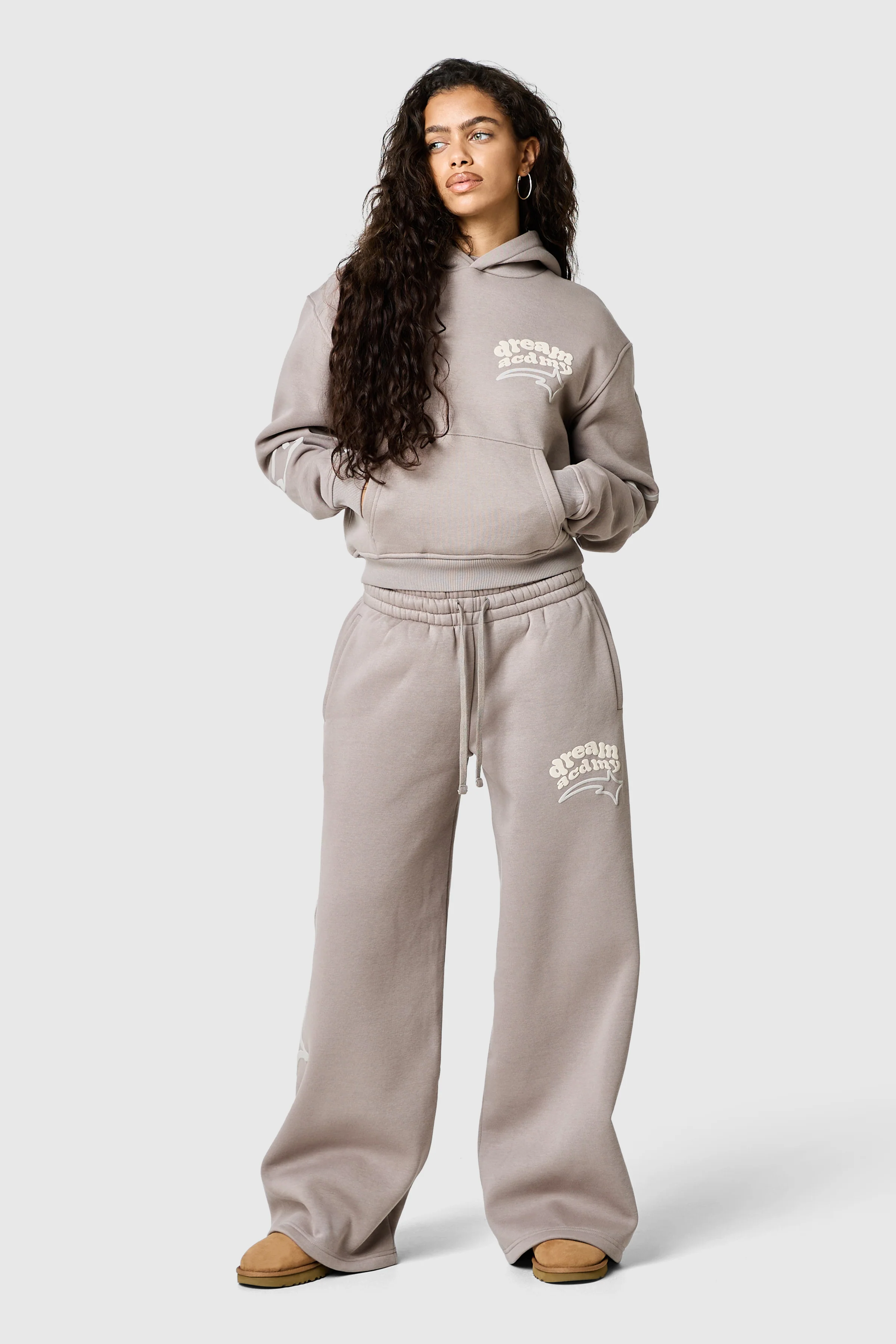 Womens Dream Acdmy Jogger - Soft Taupe - Image 6