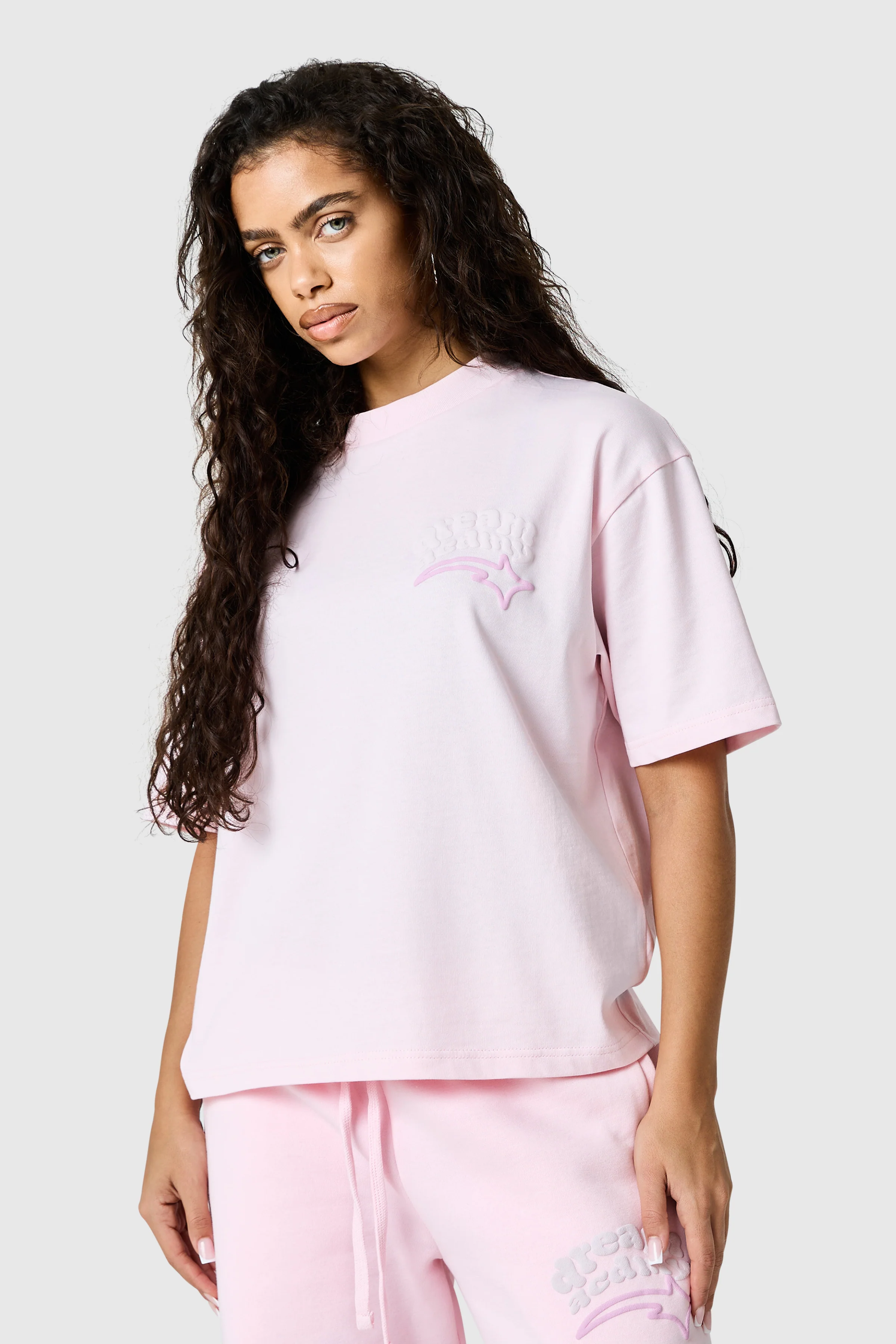 Womens Dream Acdmy Tee - Candy Pink - Image 5