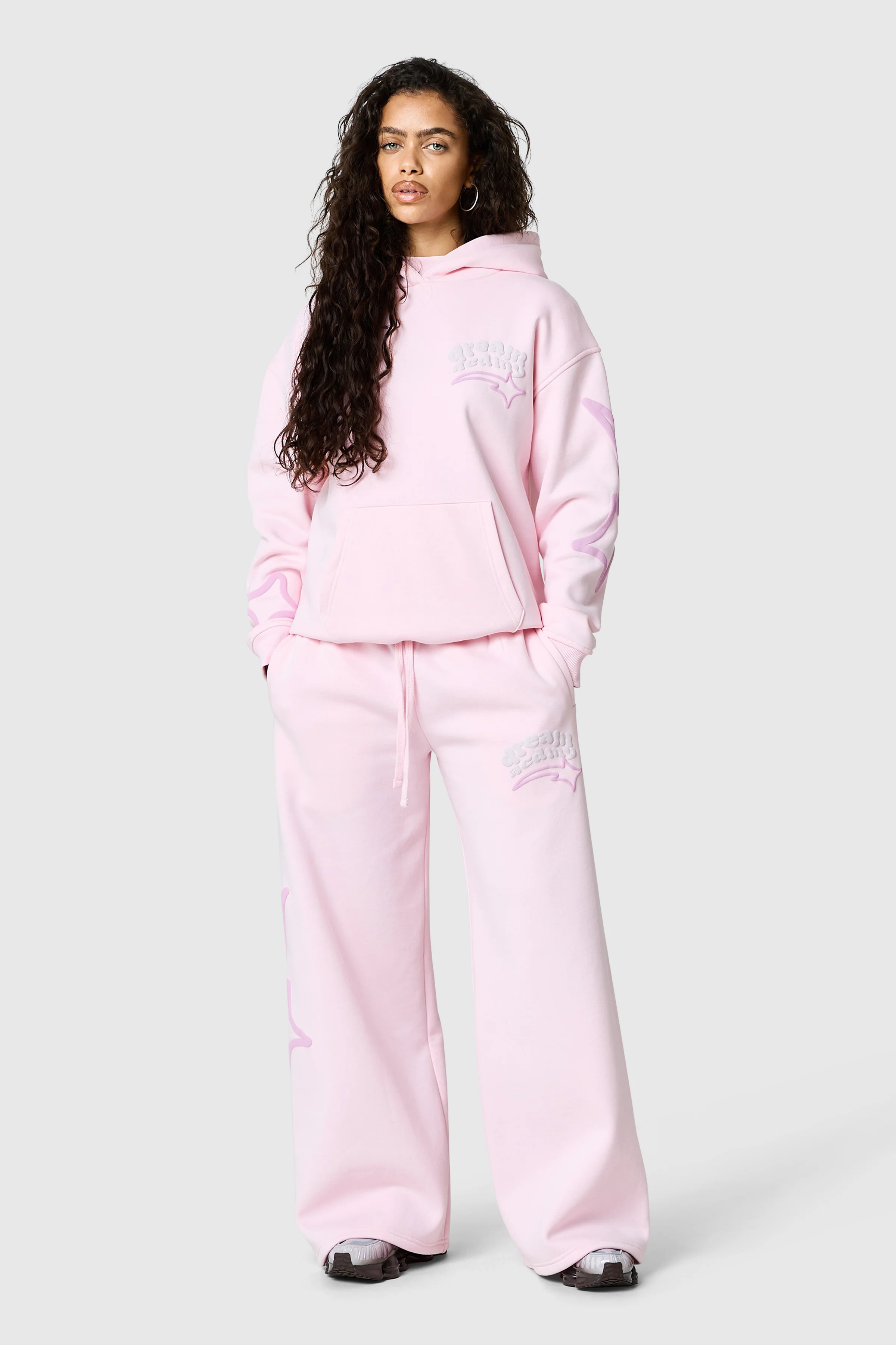 Womens Dream Acdmy Tracksuit - Candy Pink - Image 6