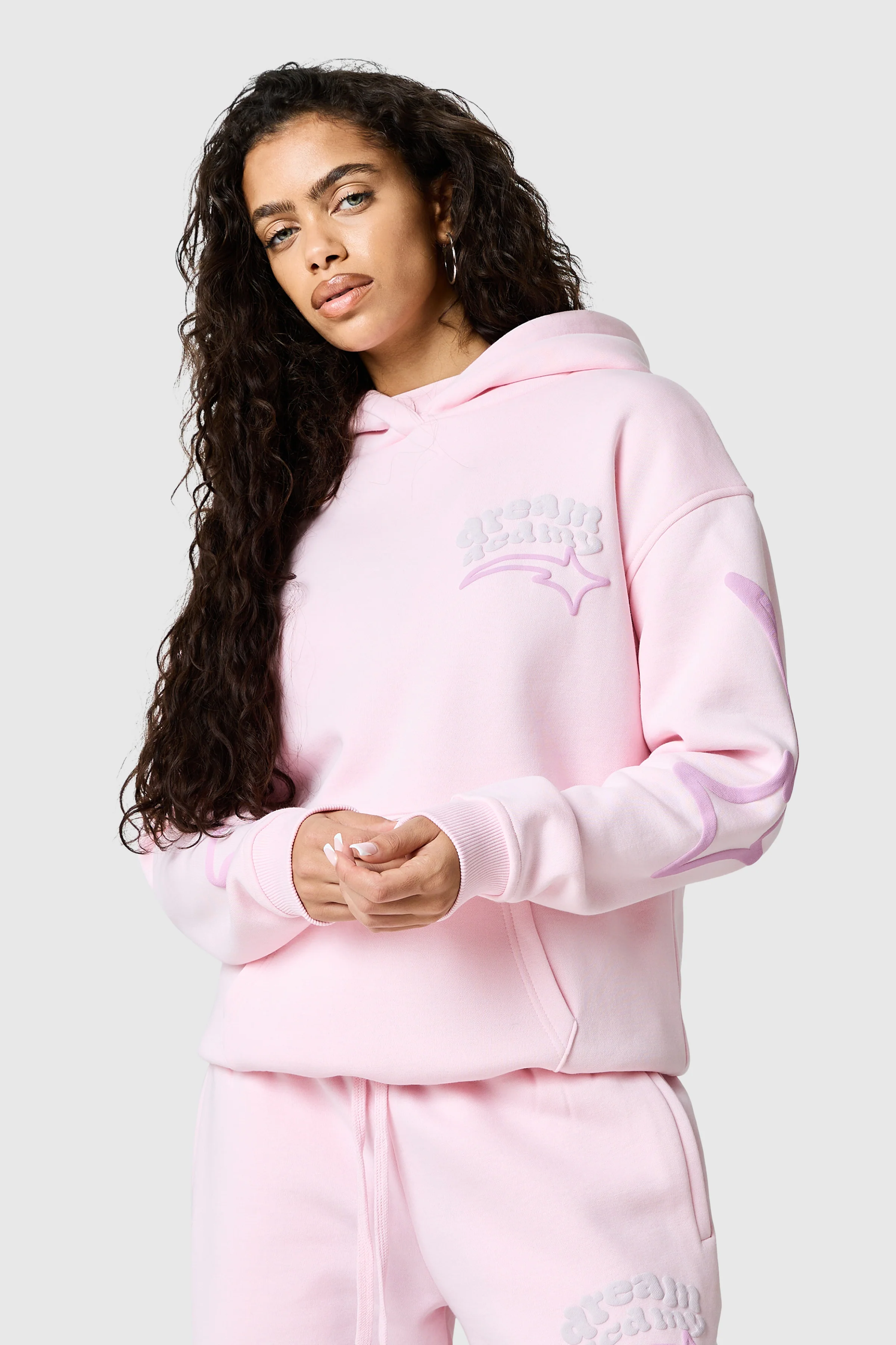 Womens Dream Acdmy Tracksuit - Candy Pink - Image 8