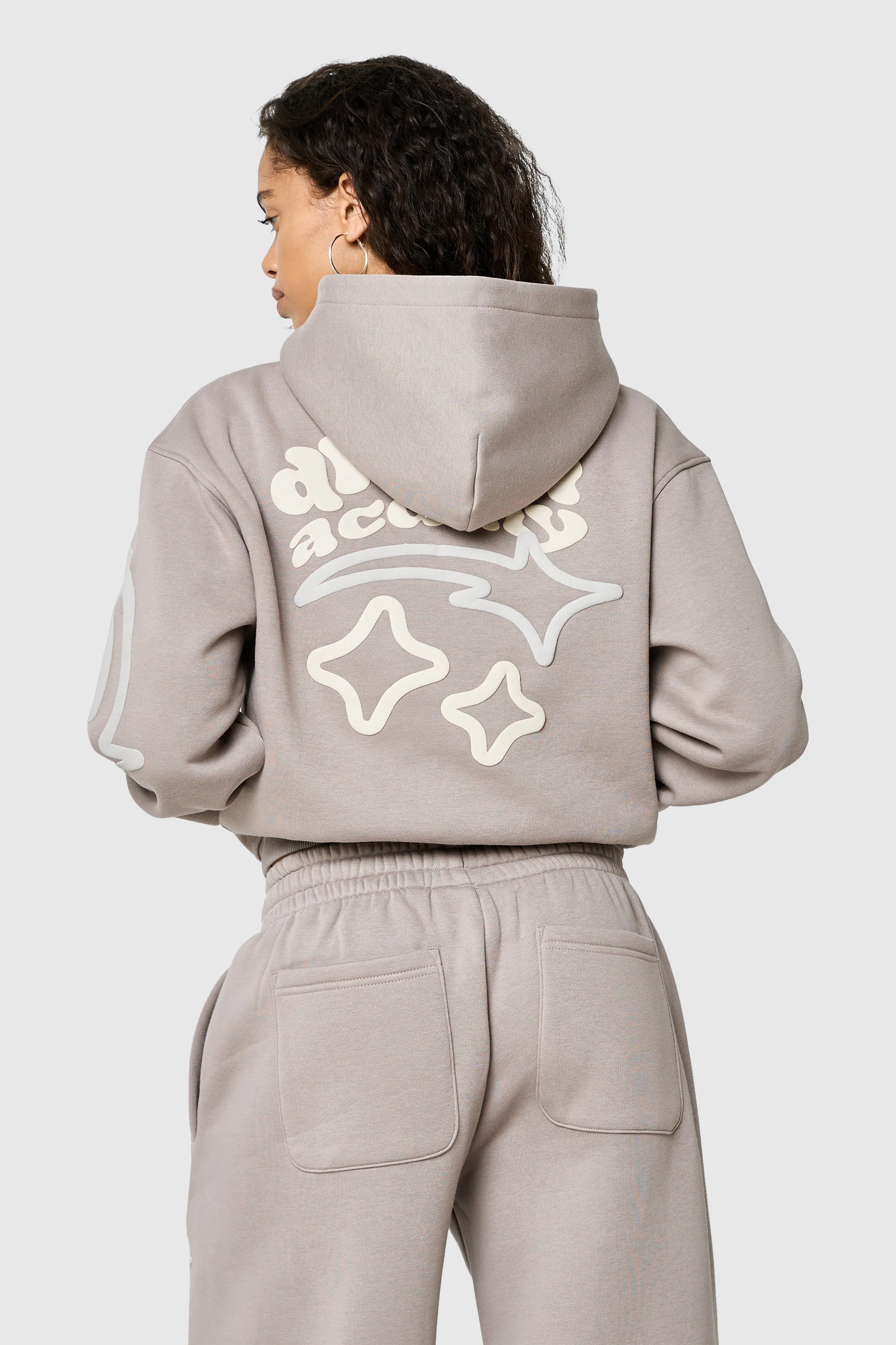Womens Dream Acdmy Tracksuit - Soft Taupe - Image 4